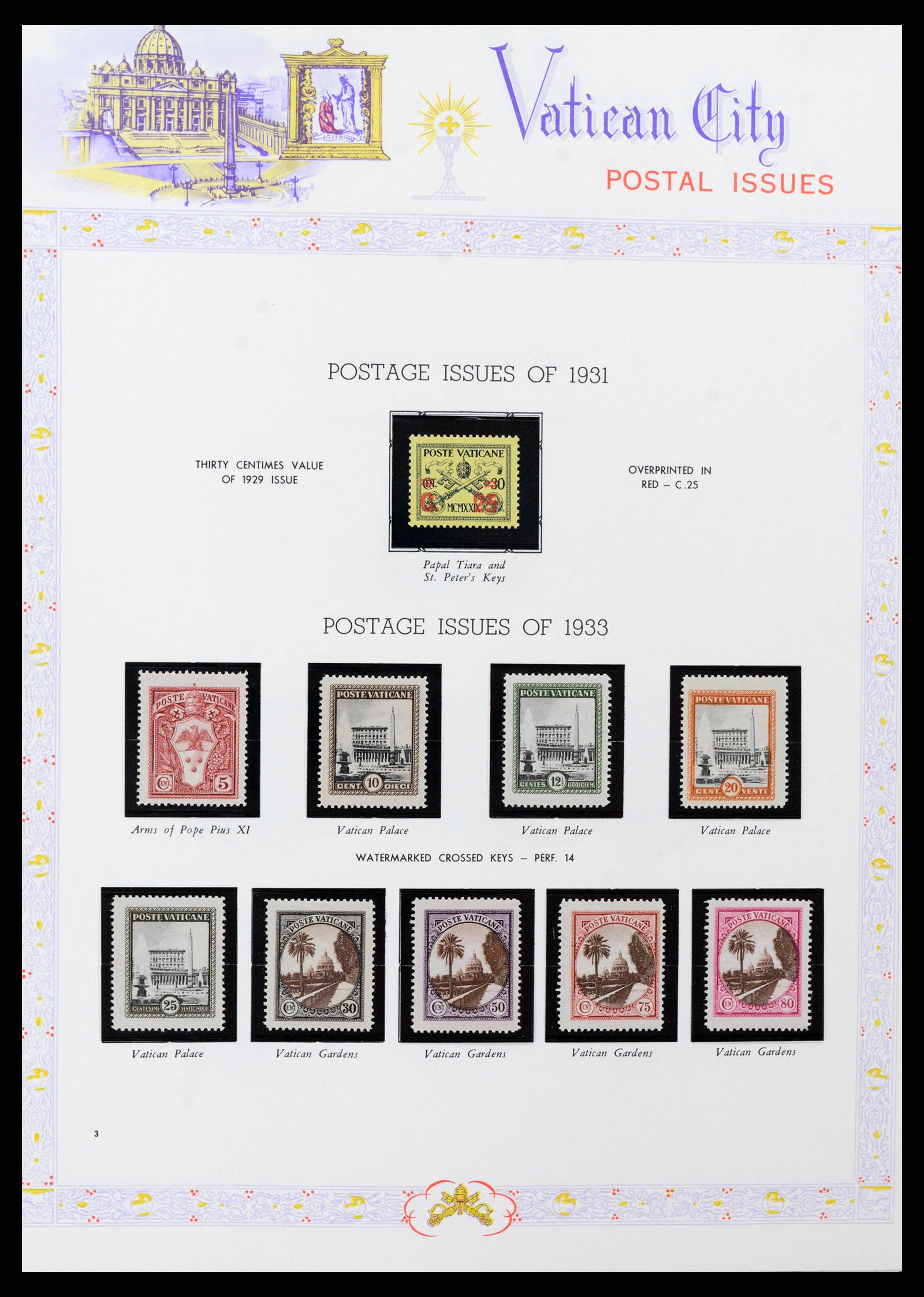 37739 003 - Stamp collection 37739 Vatican complete collection 1929-2020!