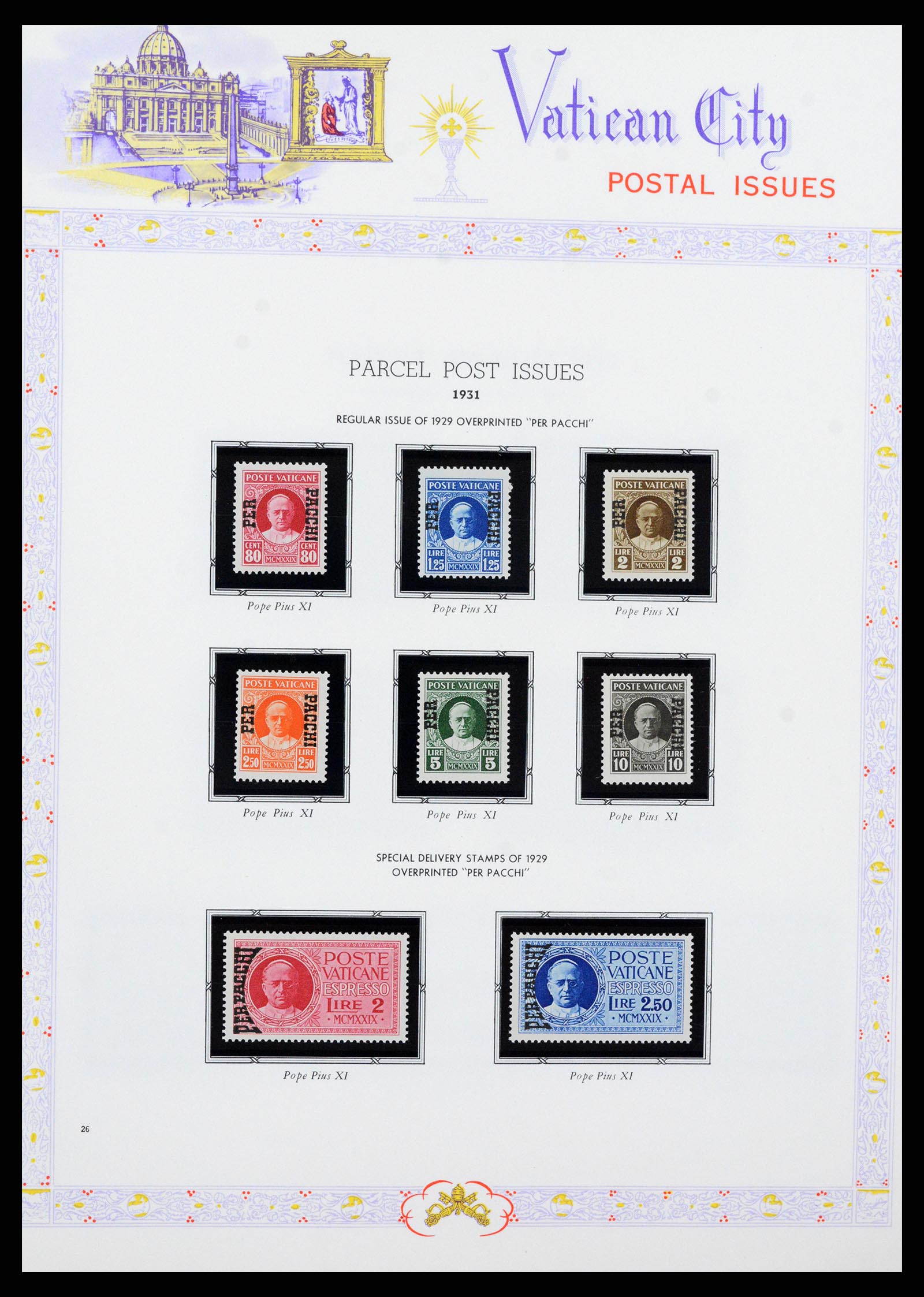37739 005 - Stamp collection 37739 Vatican complete collection 1929-2020!