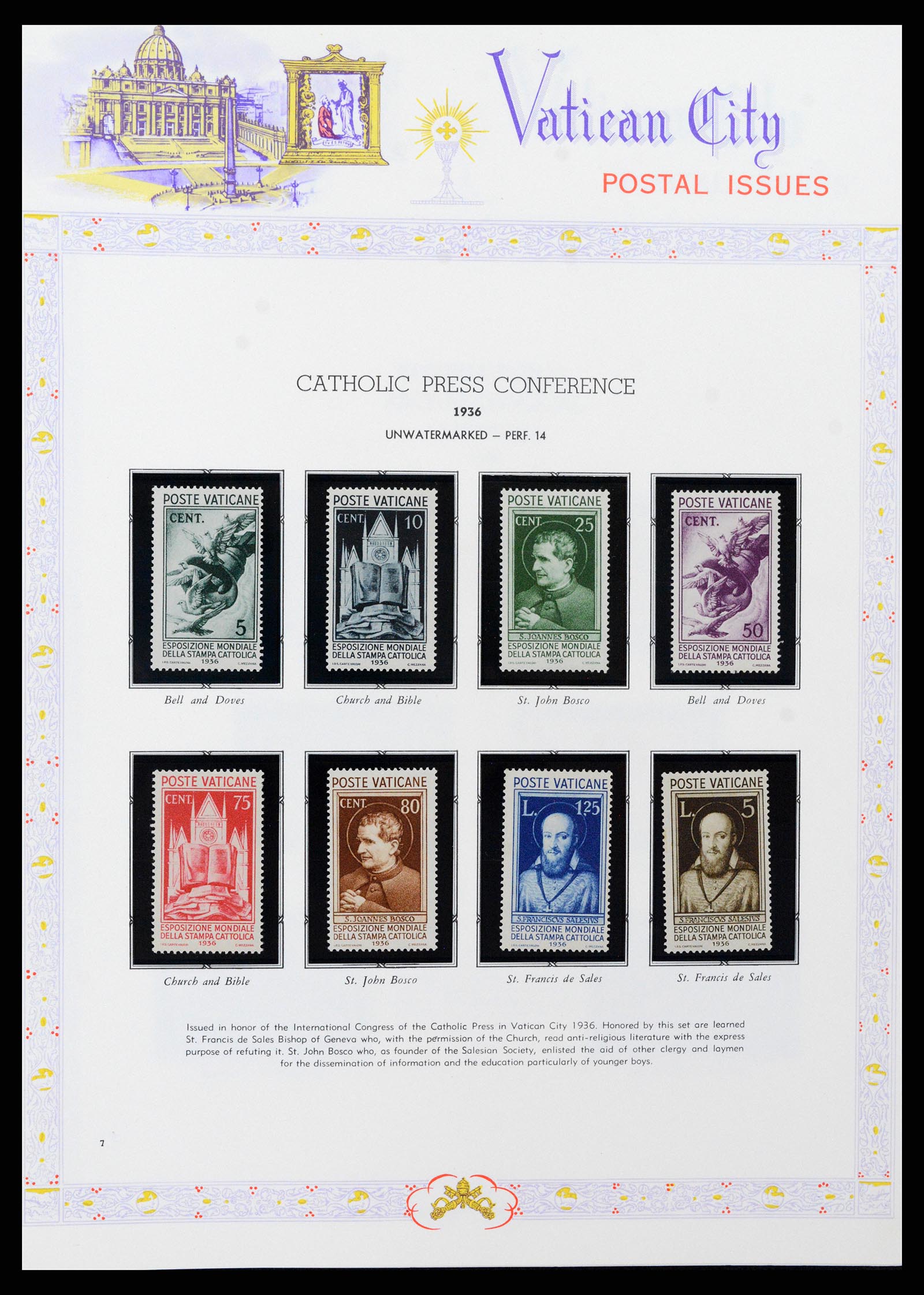 37739 010 - Stamp collection 37739 Vatican complete collection 1929-2020!