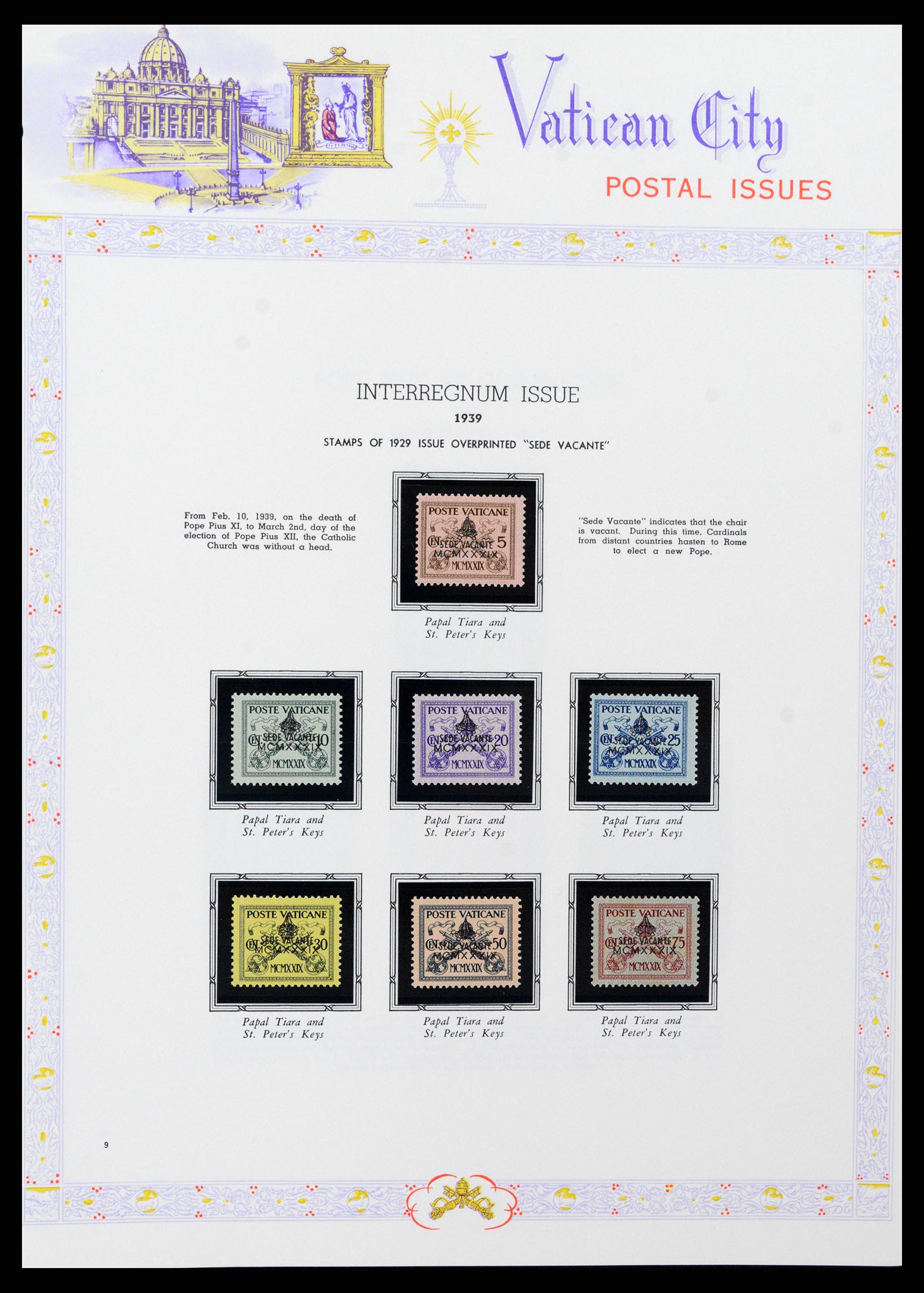 37739 013 - Stamp collection 37739 Vatican complete collection 1929-2020!