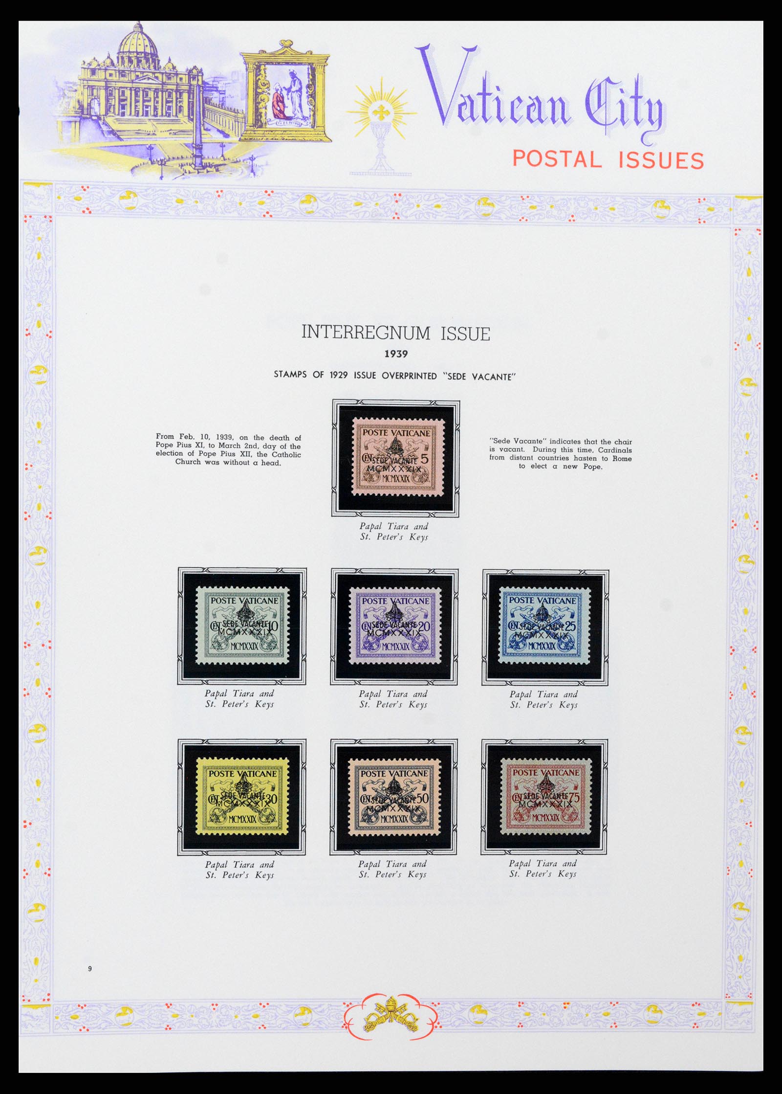 37739 013 - Postzegelverzameling 37739 Vaticaan complete collectie 1929-2020!!