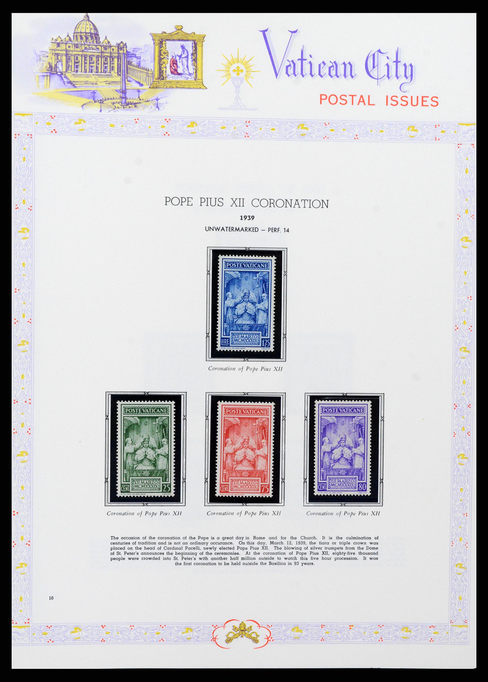 37739 014 - Stamp collection 37739 Vatican complete collection 1929-2020!