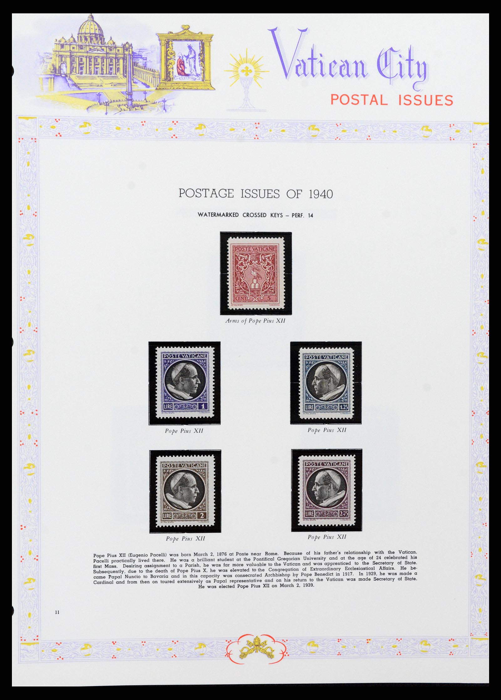37739 015 - Stamp collection 37739 Vatican complete collection 1929-2020!
