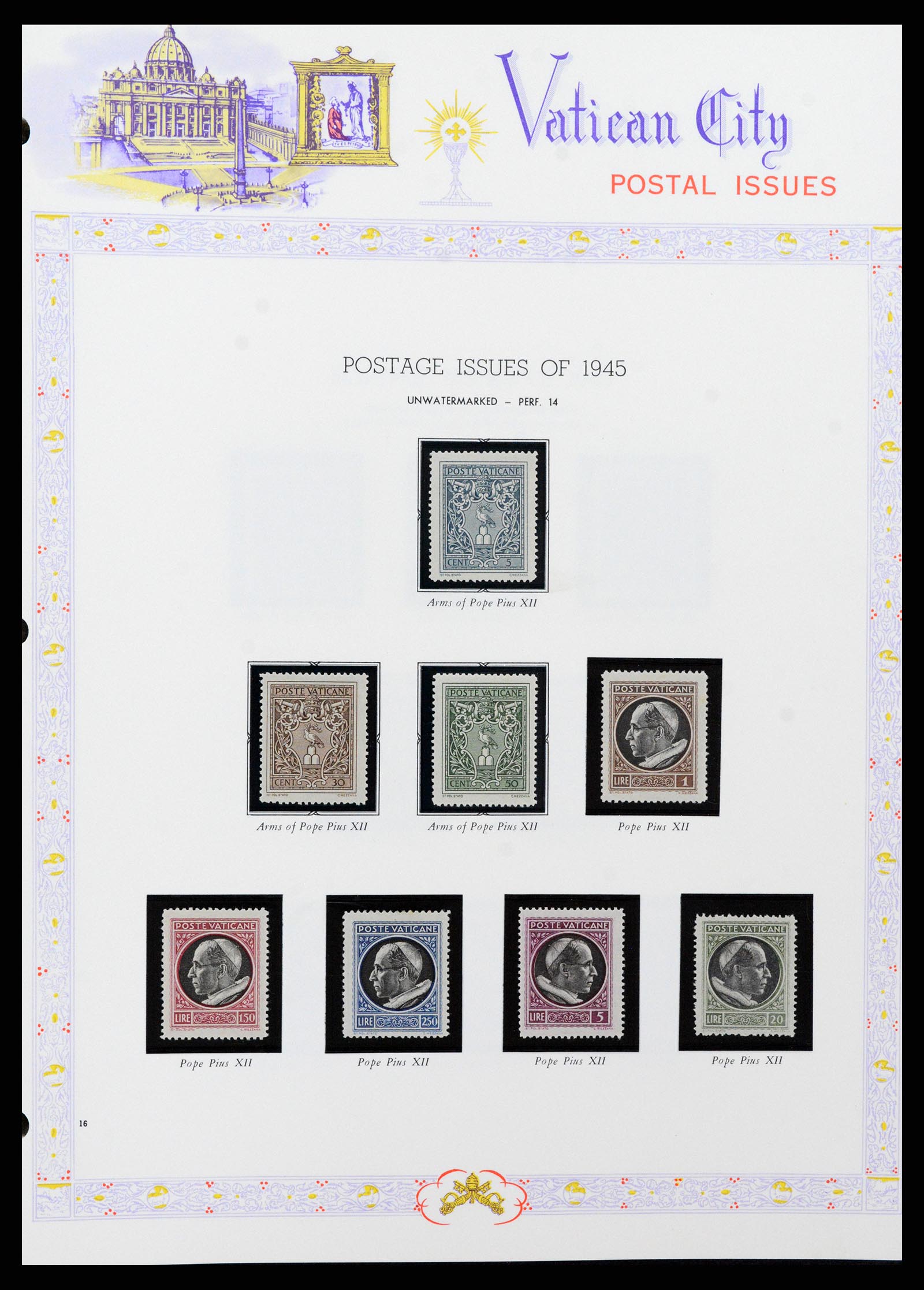 37739 020 - Postzegelverzameling 37739 Vaticaan complete collectie 1929-2020!!