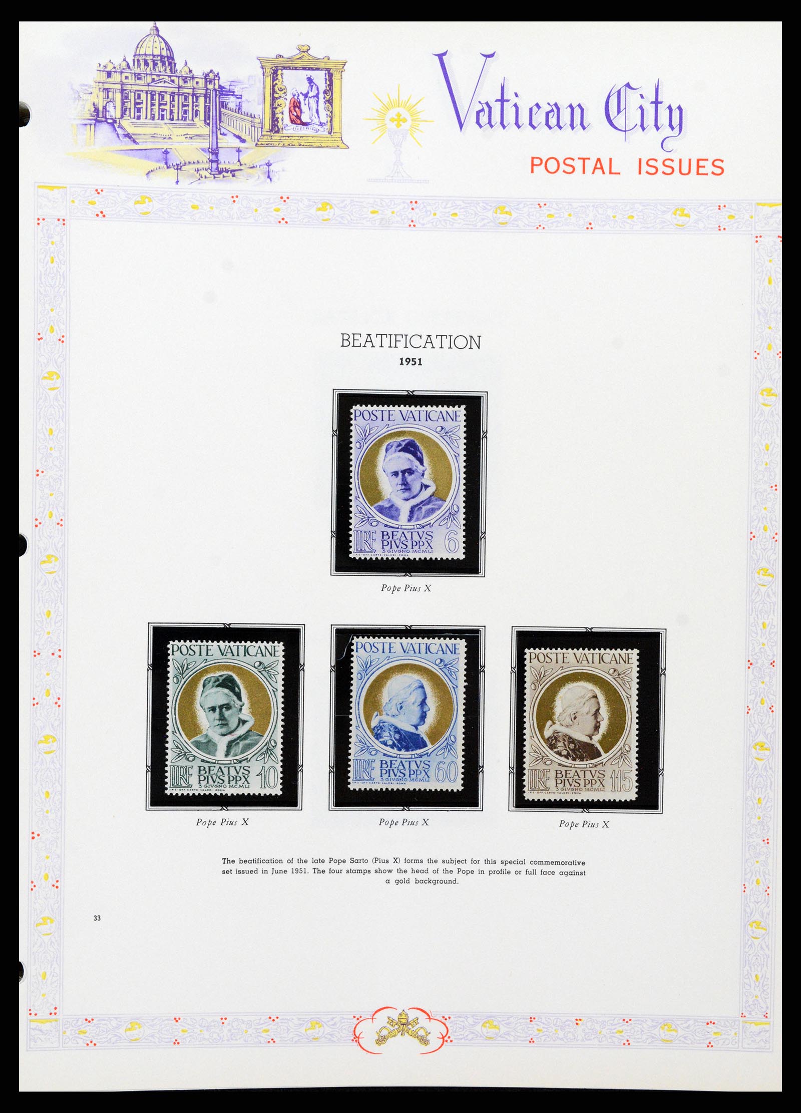 37739 033 - Postzegelverzameling 37739 Vaticaan complete collectie 1929-2020!!