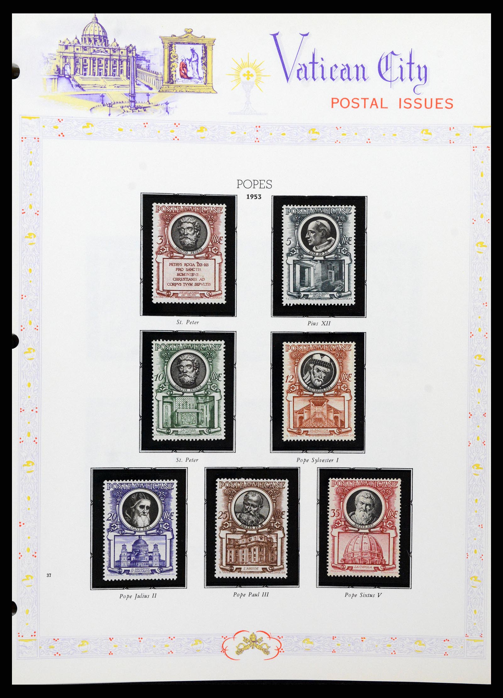 37739 037 - Postzegelverzameling 37739 Vaticaan complete collectie 1929-2020!!
