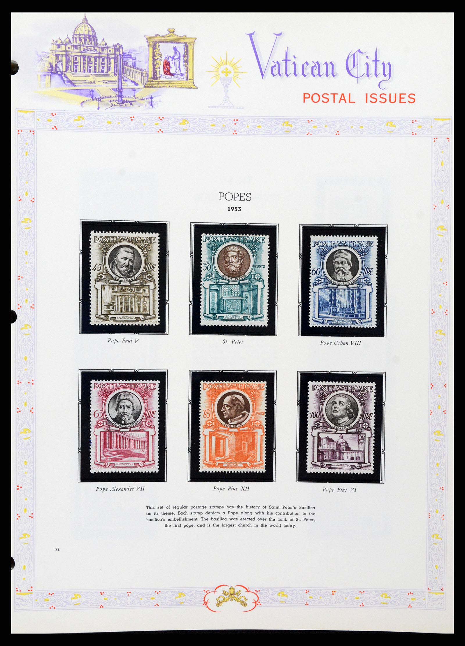 37739 038 - Postzegelverzameling 37739 Vaticaan complete collectie 1929-2020!!