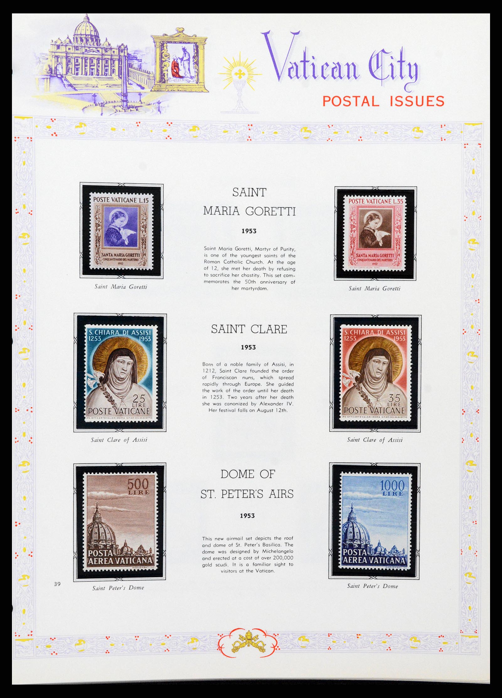 37739 039 - Postzegelverzameling 37739 Vaticaan complete collectie 1929-2020!!