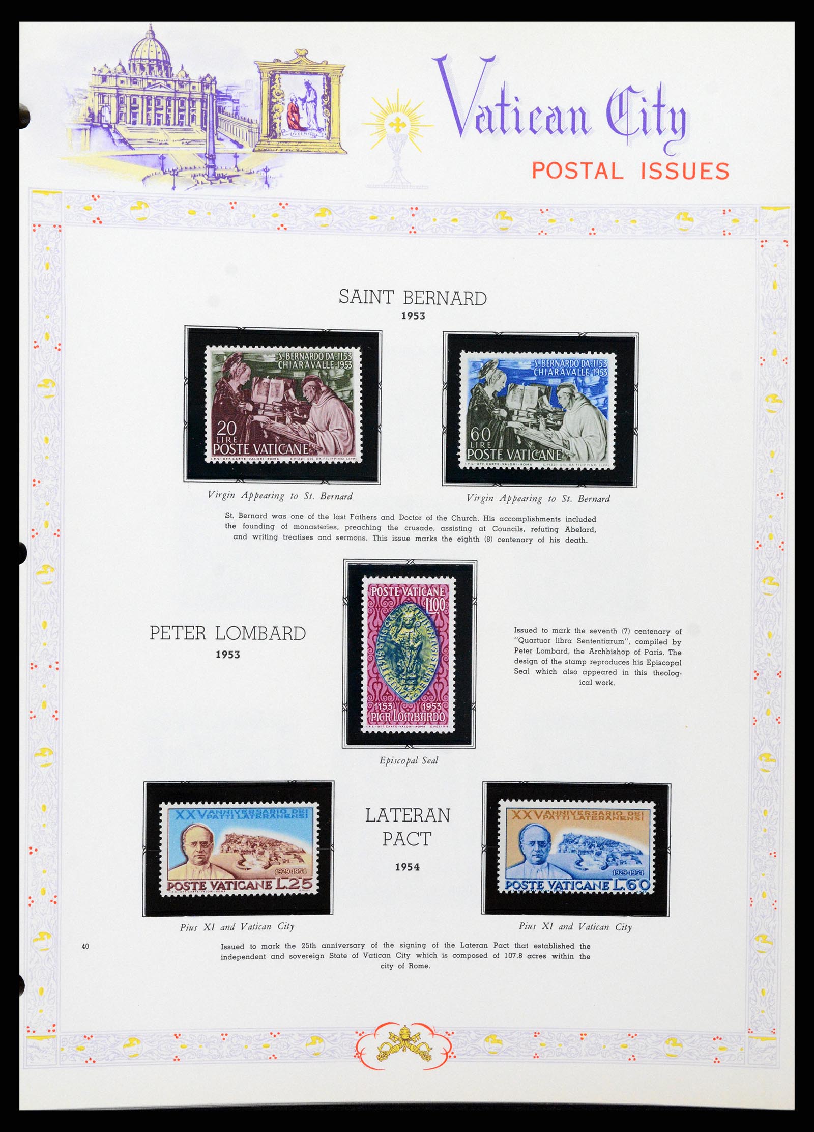 37739 040 - Postzegelverzameling 37739 Vaticaan complete collectie 1929-2020!!