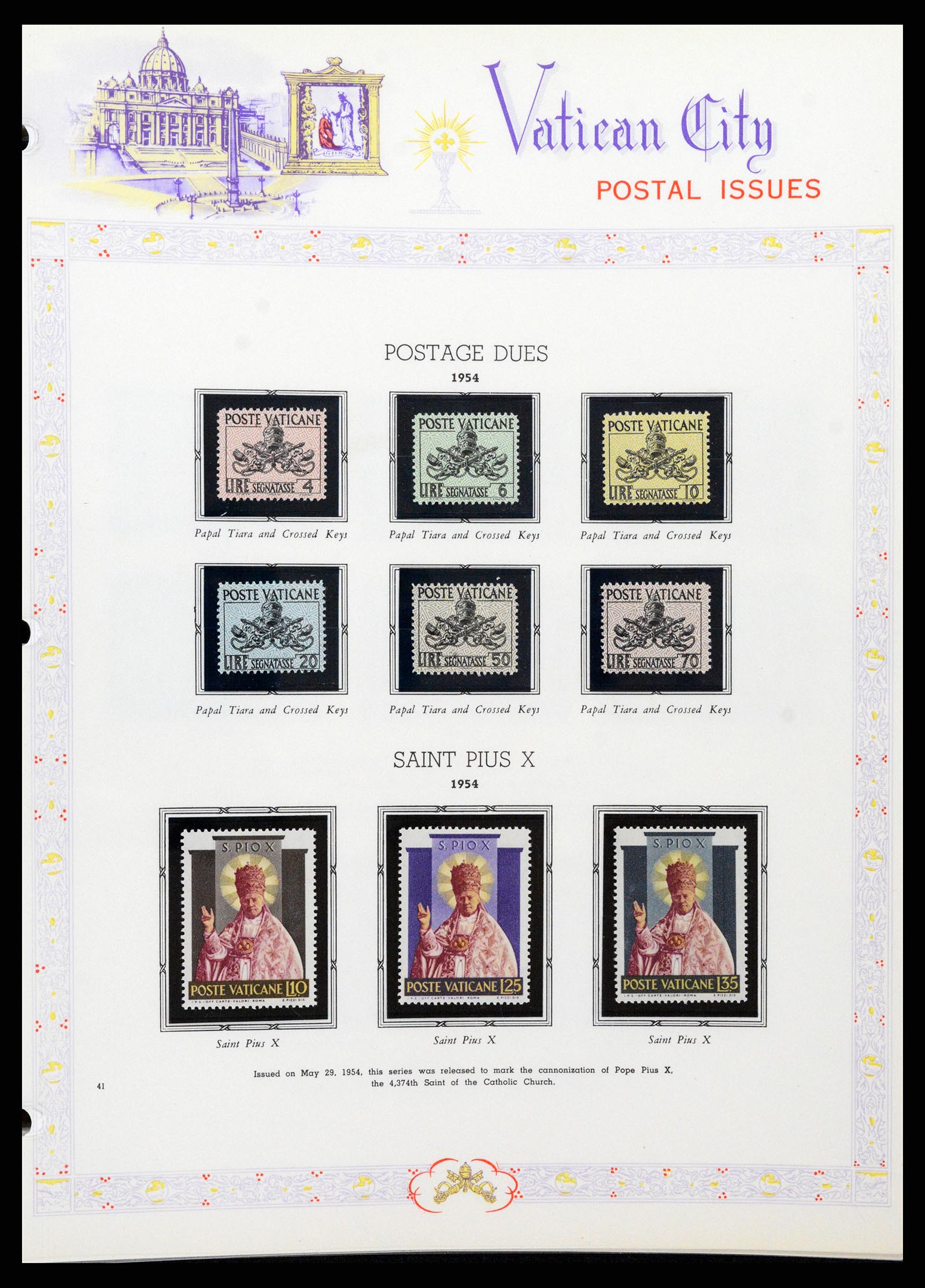 37739 041 - Postzegelverzameling 37739 Vaticaan complete collectie 1929-2020!!