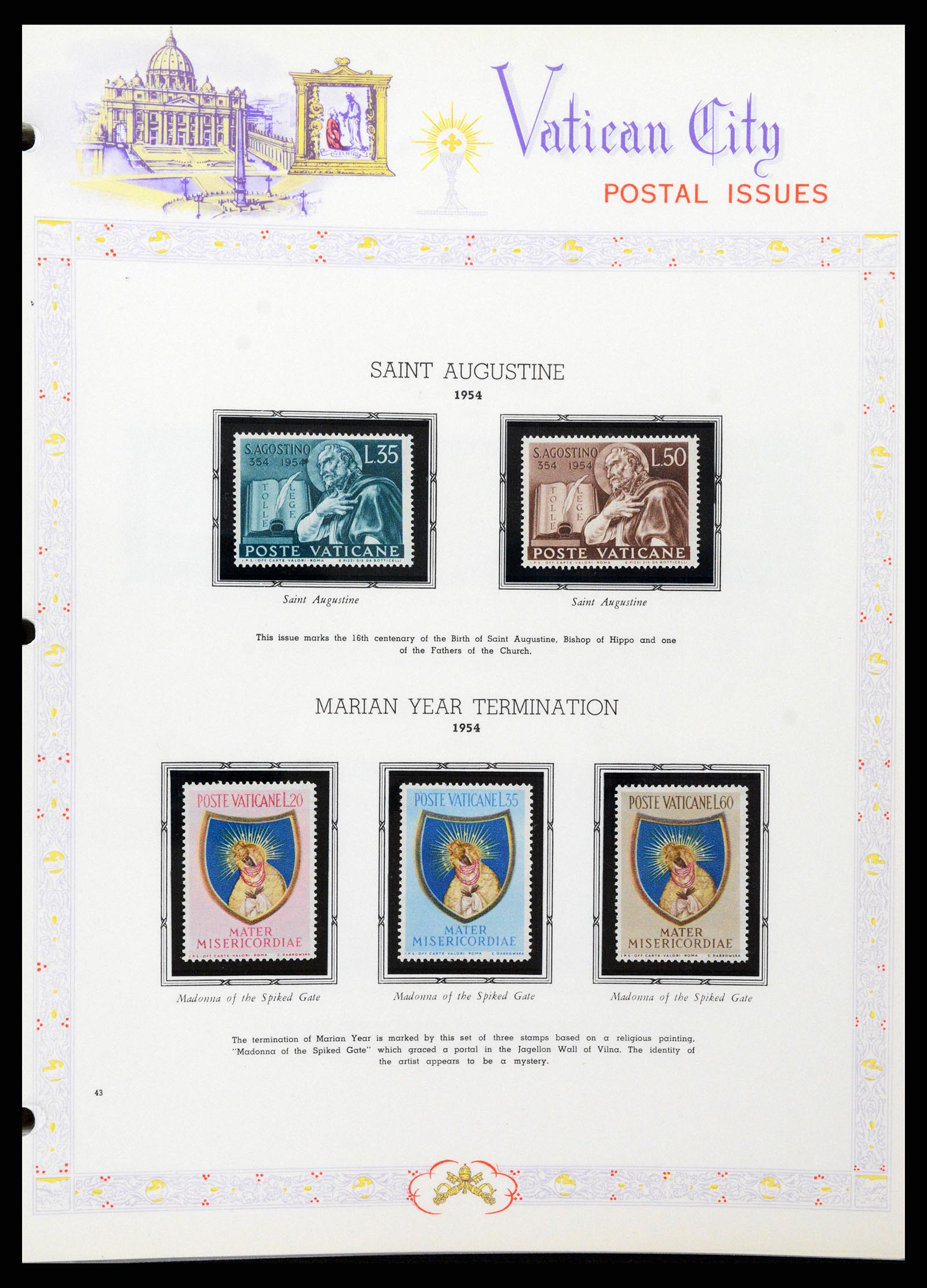 37739 043 - Postzegelverzameling 37739 Vaticaan complete collectie 1929-2020!!