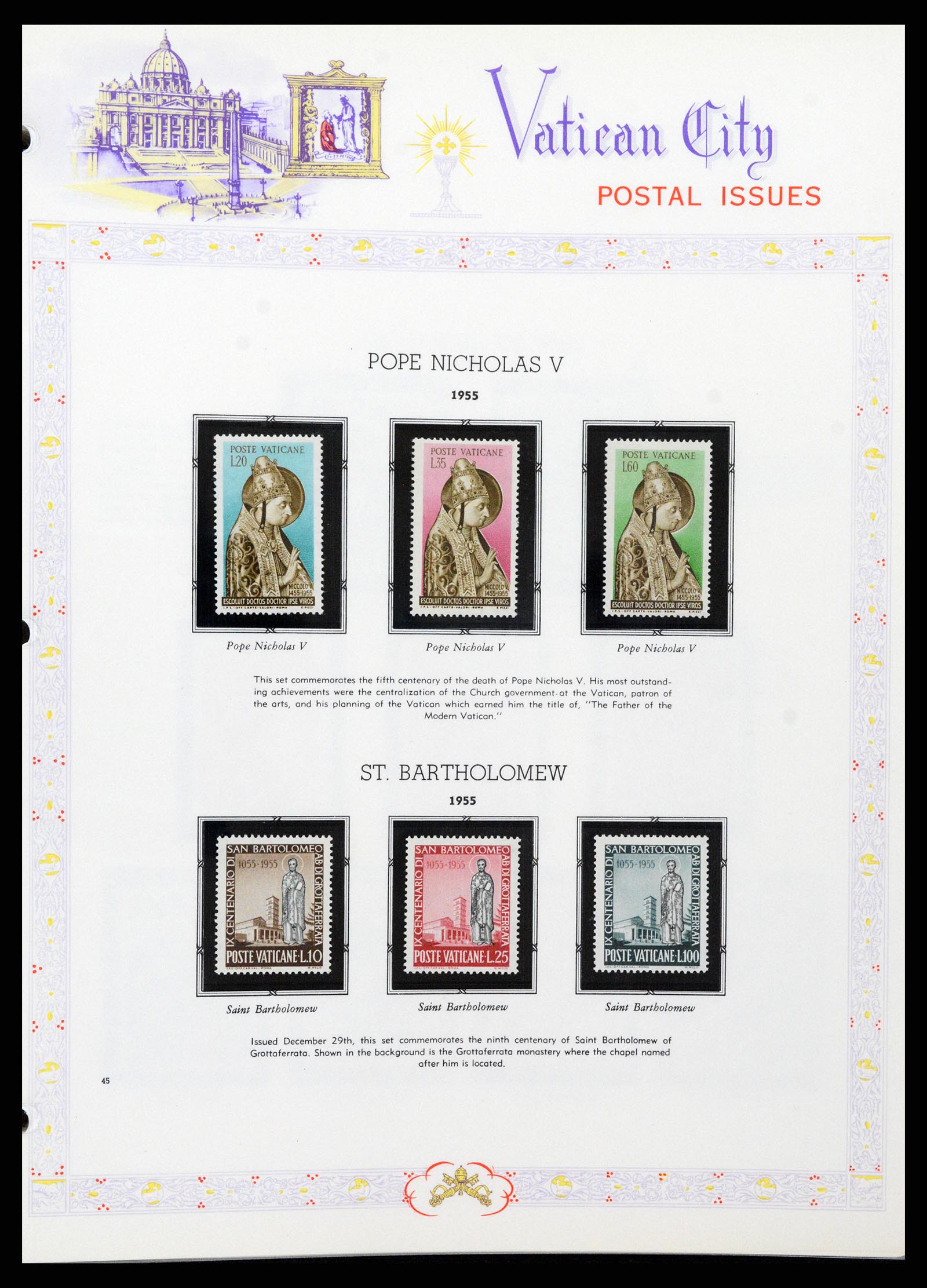 37739 045 - Postzegelverzameling 37739 Vaticaan complete collectie 1929-2020!!