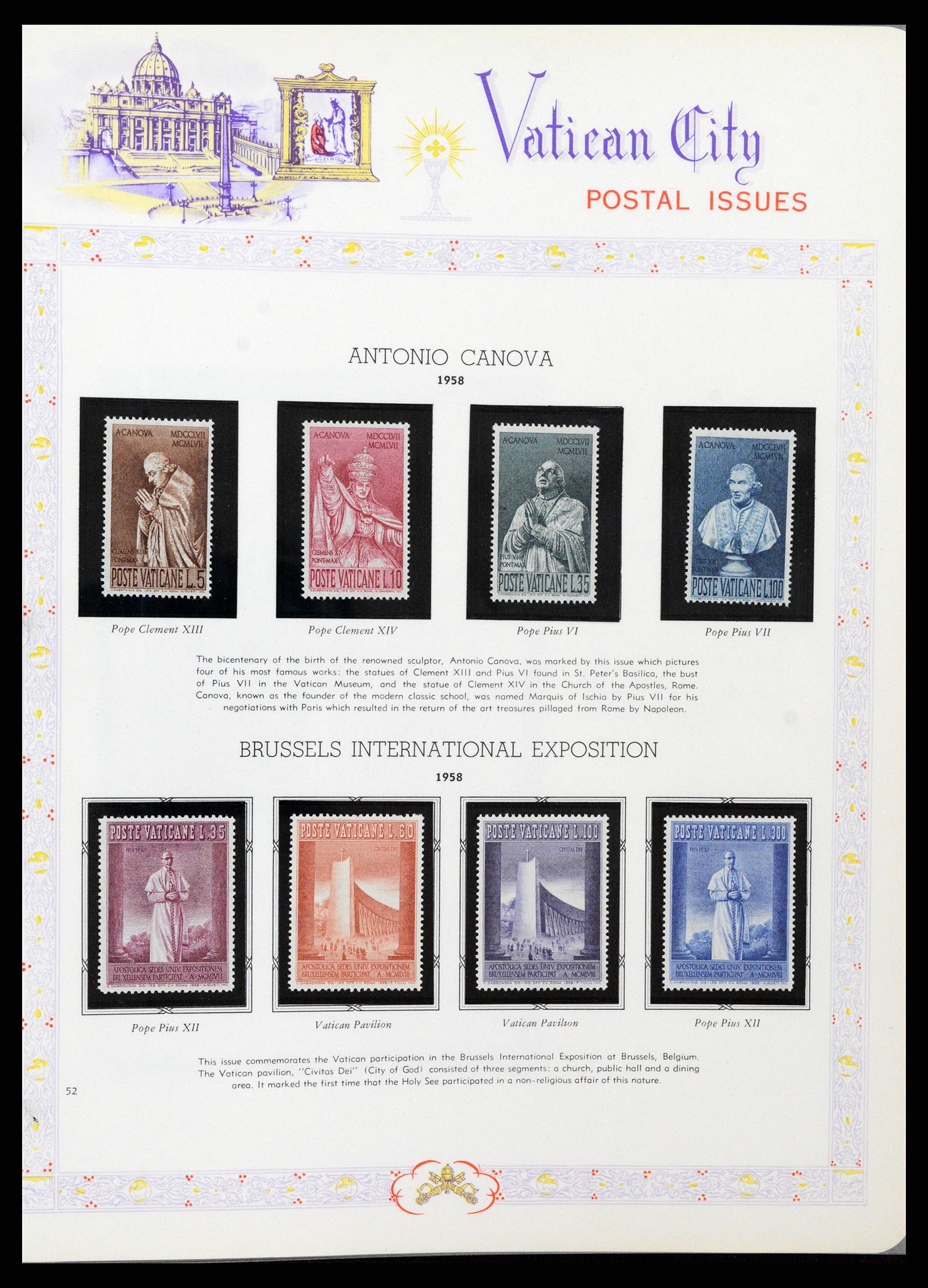 37739 052 - Postzegelverzameling 37739 Vaticaan complete collectie 1929-2020!!
