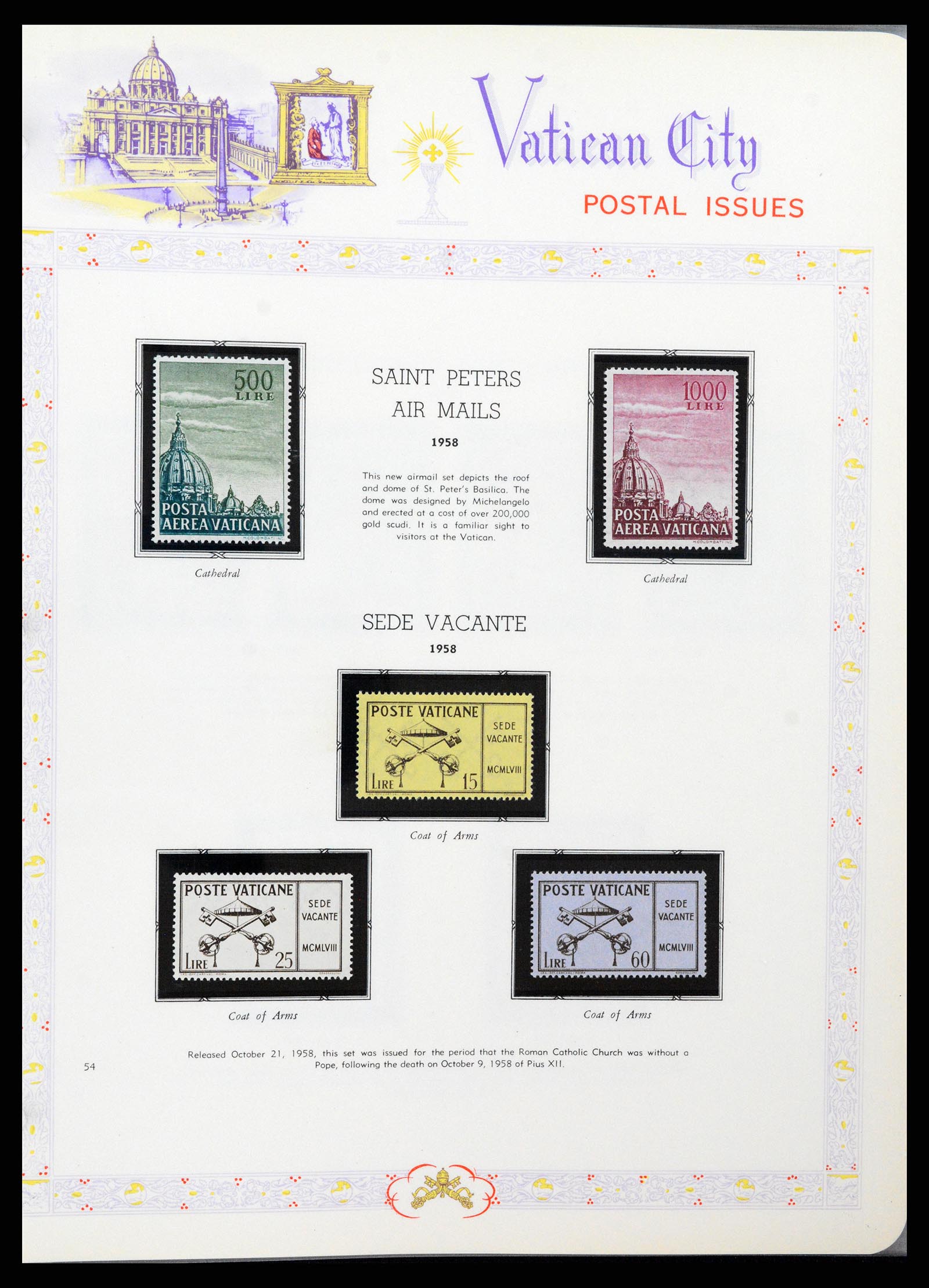 37739 054 - Postzegelverzameling 37739 Vaticaan complete collectie 1929-2020!!