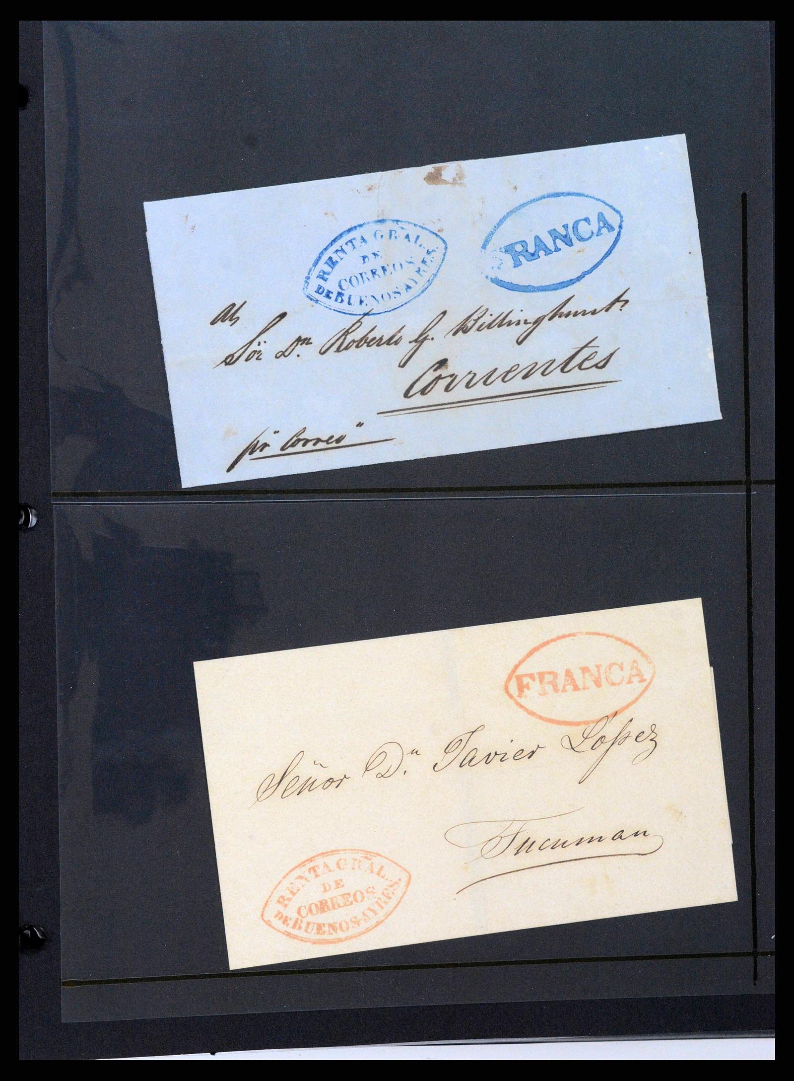 37745 0080 - Stamp collection 37745 Argentina covers 1851-1986.