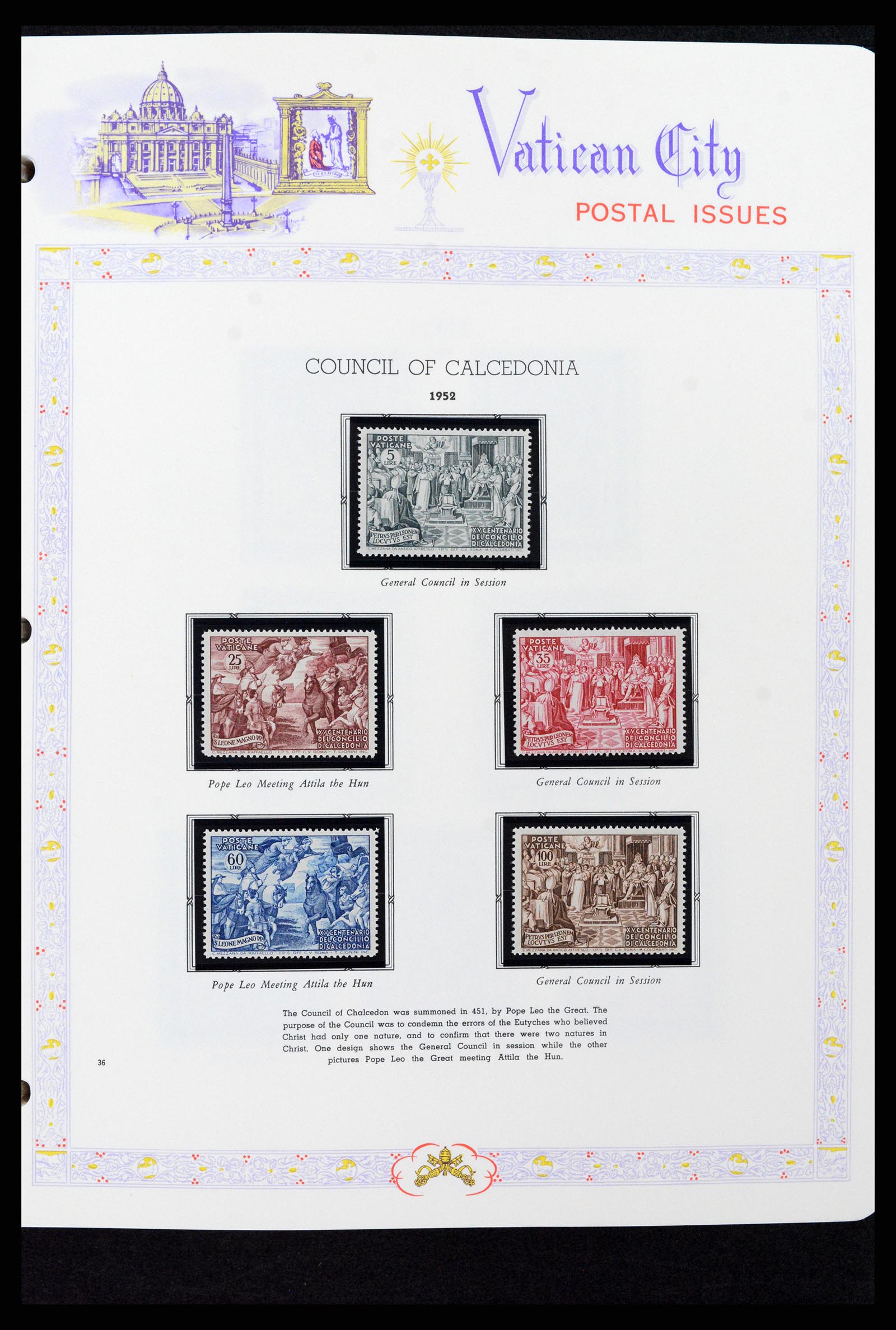37748 036 - Postzegelverzameling 37748 Vaticaan complete collectie 1929-1999.