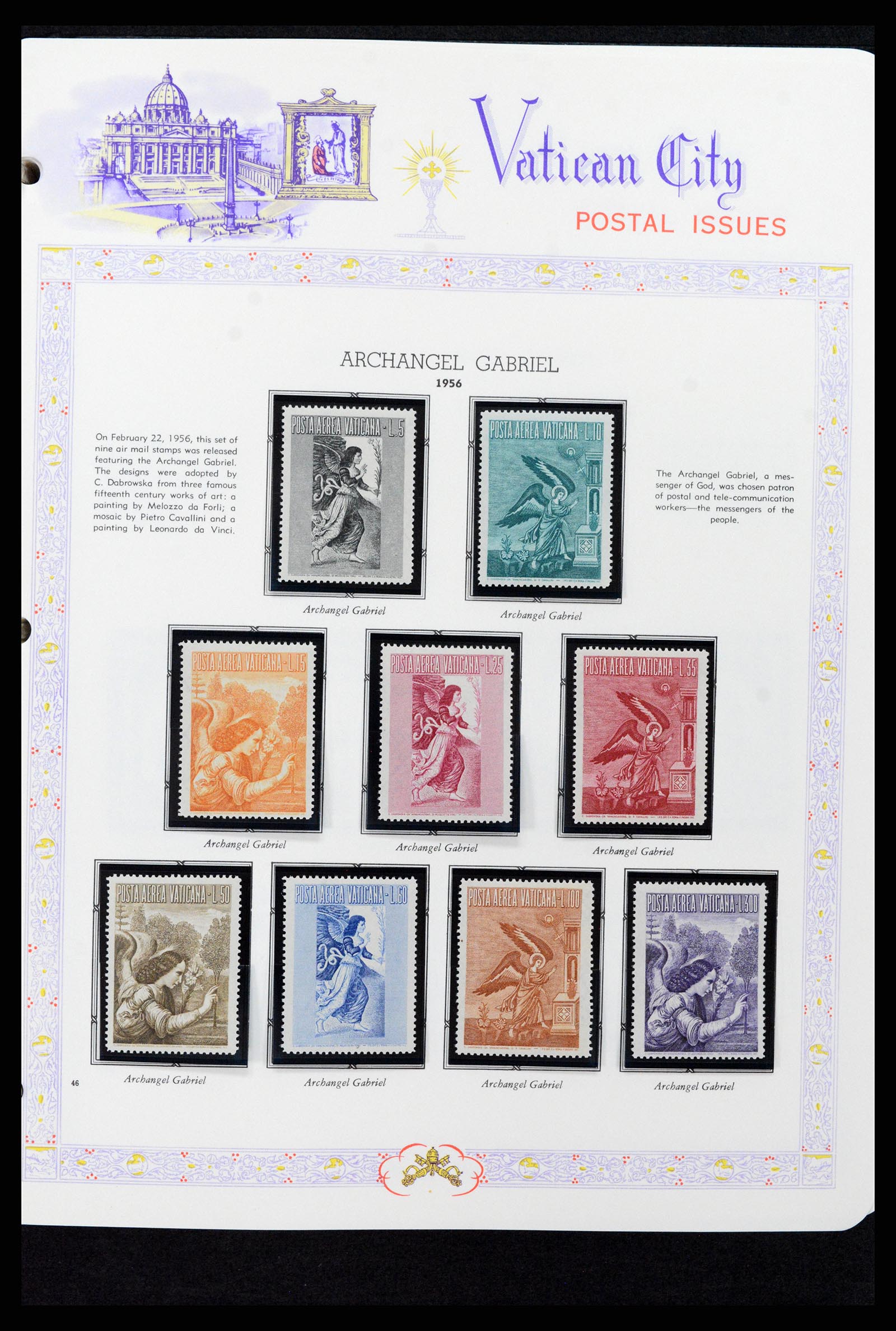 37748 046 - Postzegelverzameling 37748 Vaticaan complete collectie 1929-1999.