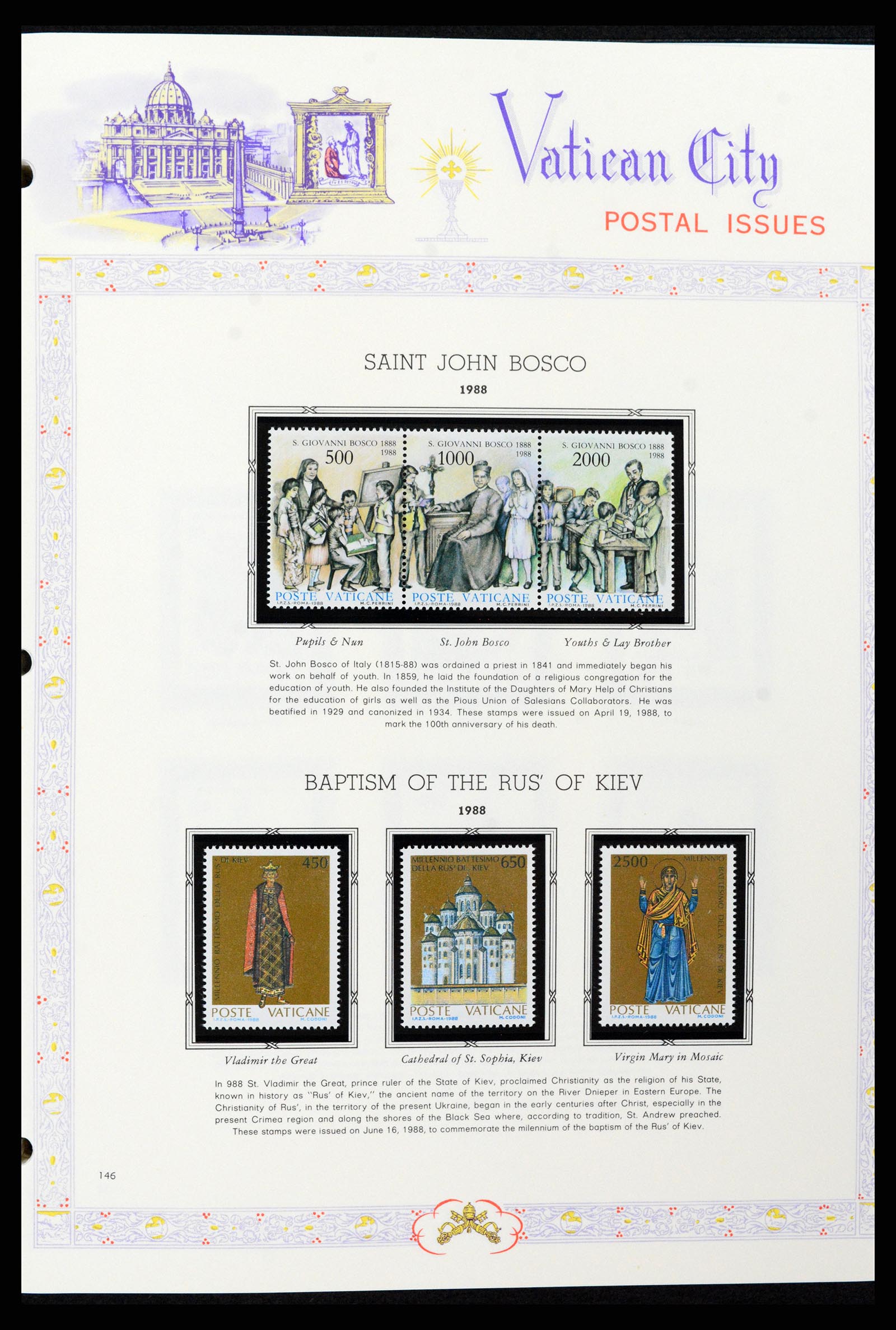 37748 148 - Postzegelverzameling 37748 Vaticaan complete collectie 1929-1999.