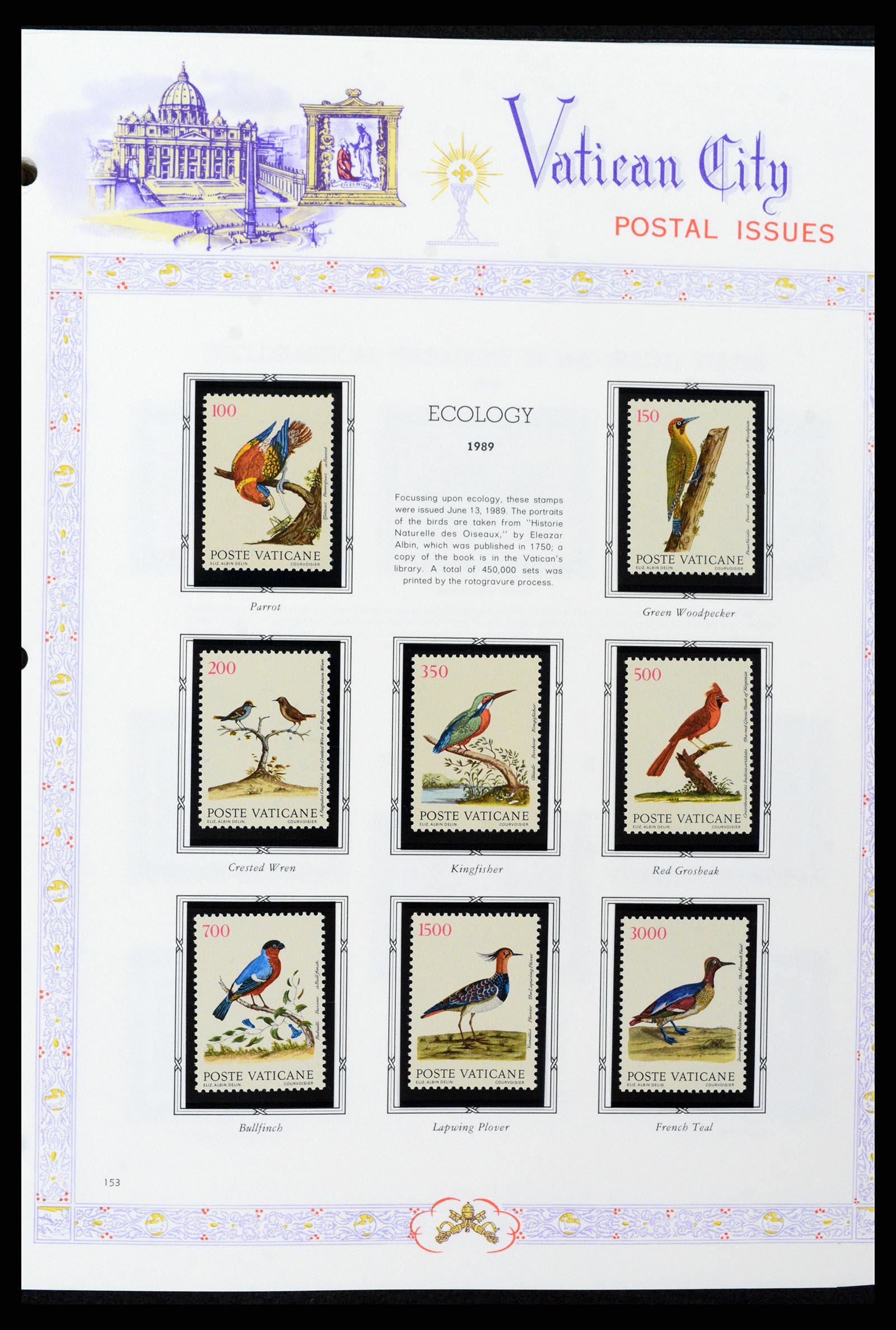 37748 155 - Postzegelverzameling 37748 Vaticaan complete collectie 1929-1999.