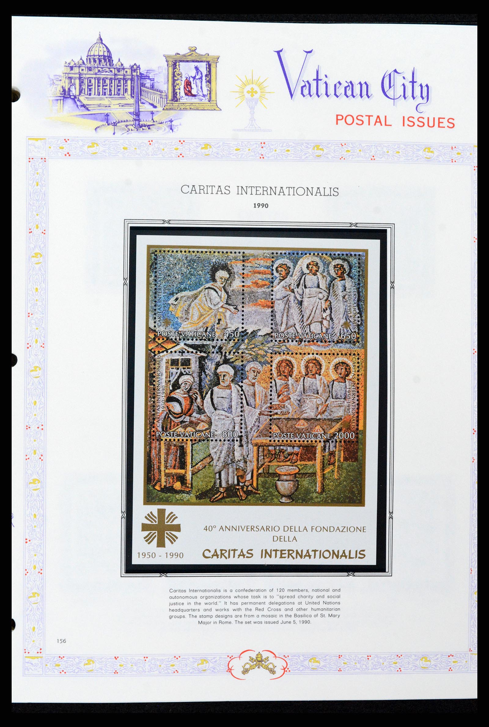 37748 158 - Postzegelverzameling 37748 Vaticaan complete collectie 1929-1999.