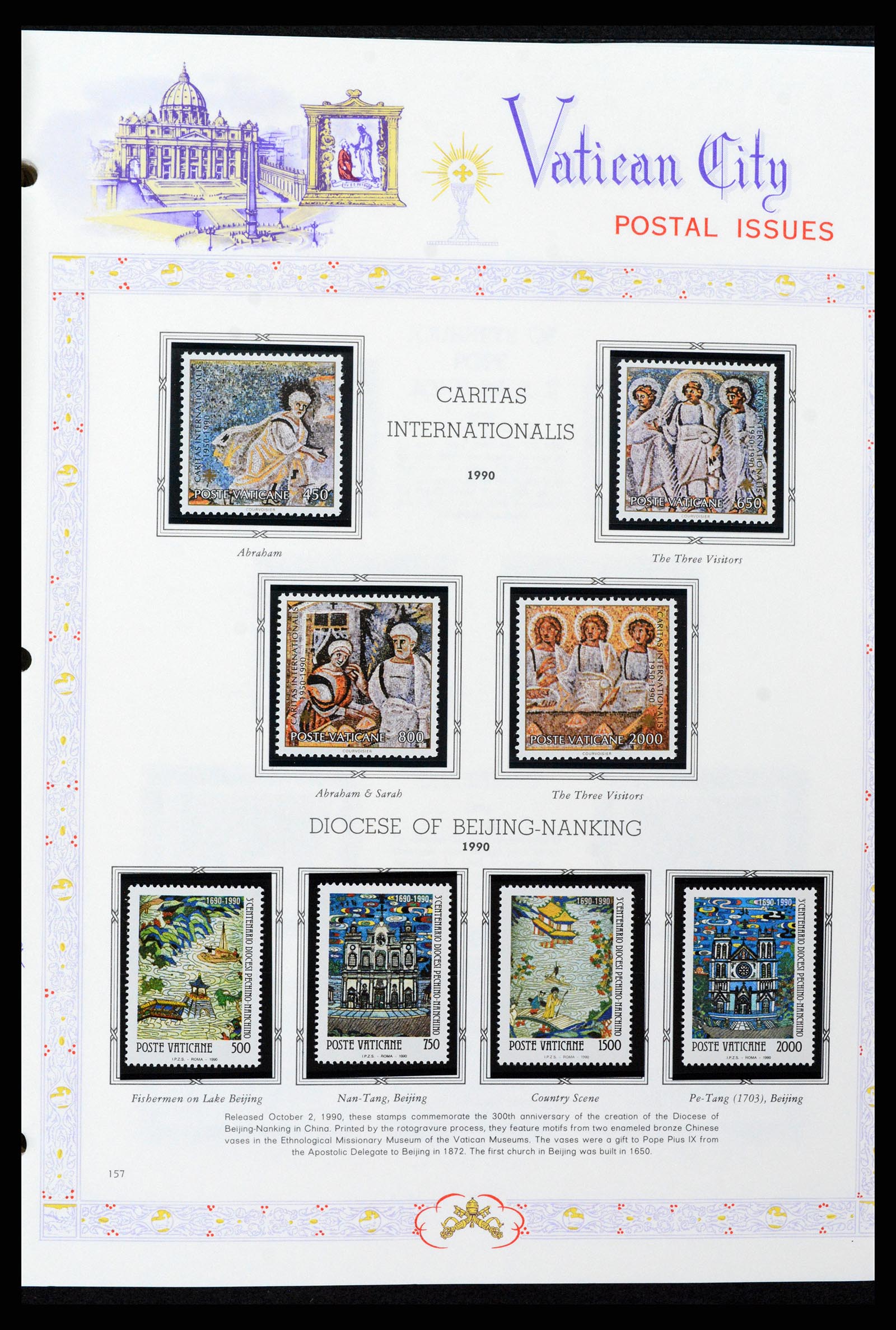 37748 159 - Postzegelverzameling 37748 Vaticaan complete collectie 1929-1999.