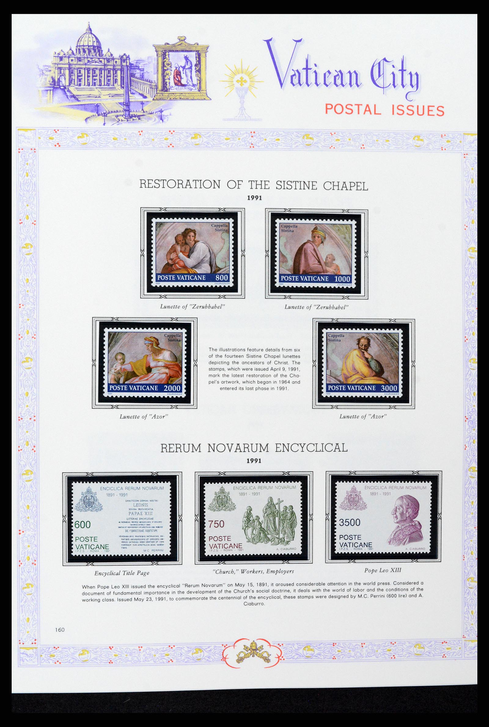37748 162 - Postzegelverzameling 37748 Vaticaan complete collectie 1929-1999.