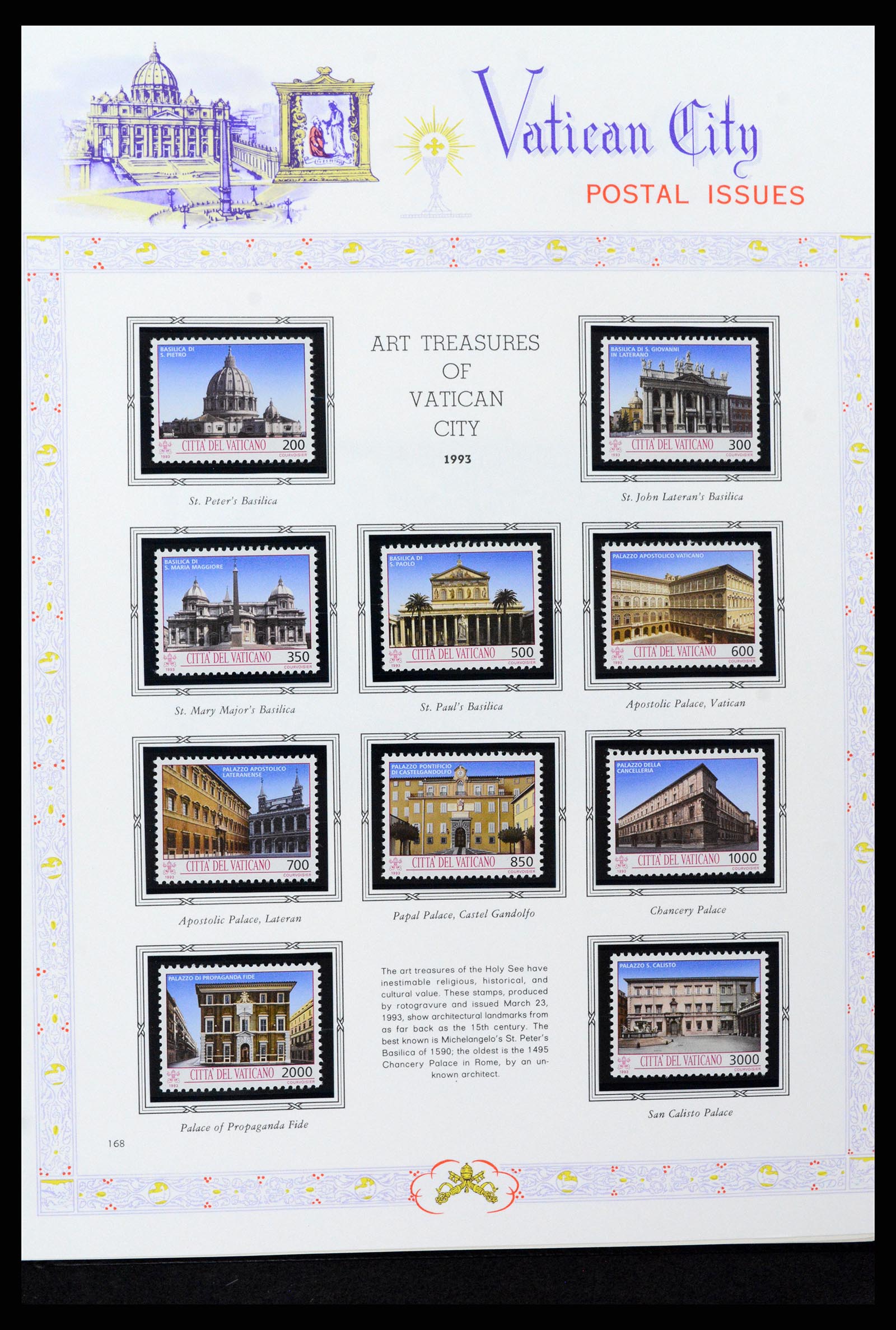 37748 170 - Postzegelverzameling 37748 Vaticaan complete collectie 1929-1999.