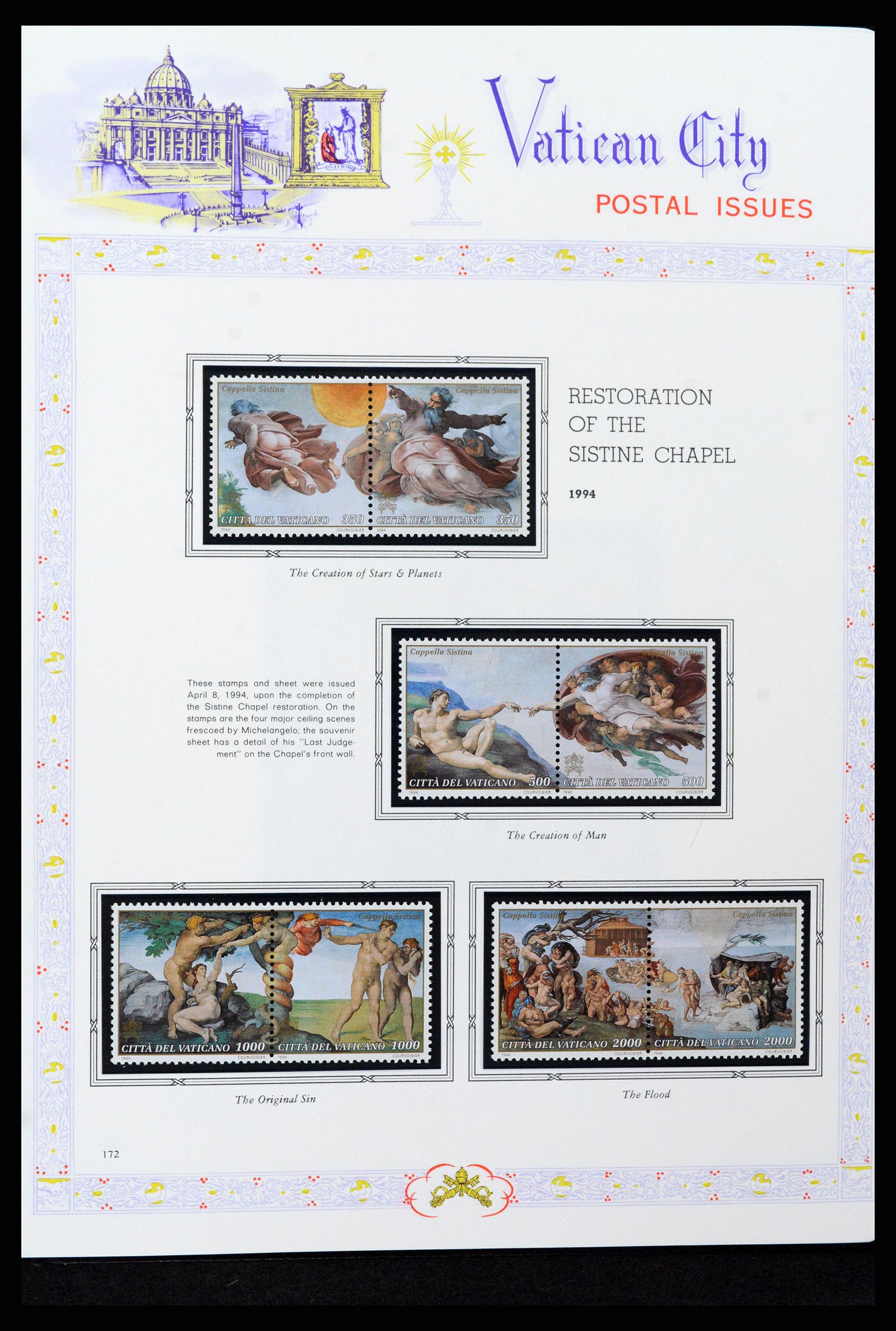 37748 175 - Postzegelverzameling 37748 Vaticaan complete collectie 1929-1999.