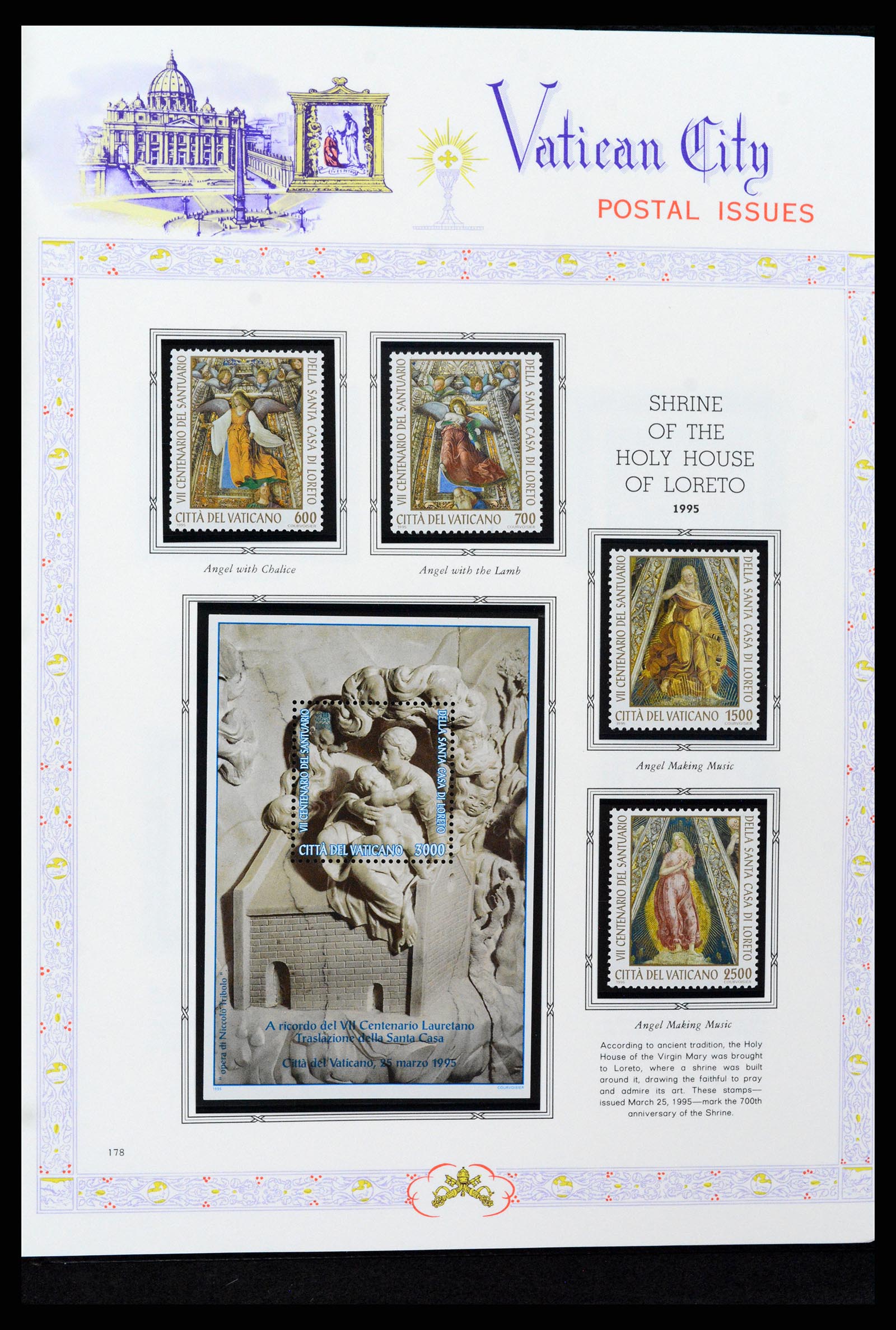 37748 181 - Postzegelverzameling 37748 Vaticaan complete collectie 1929-1999.