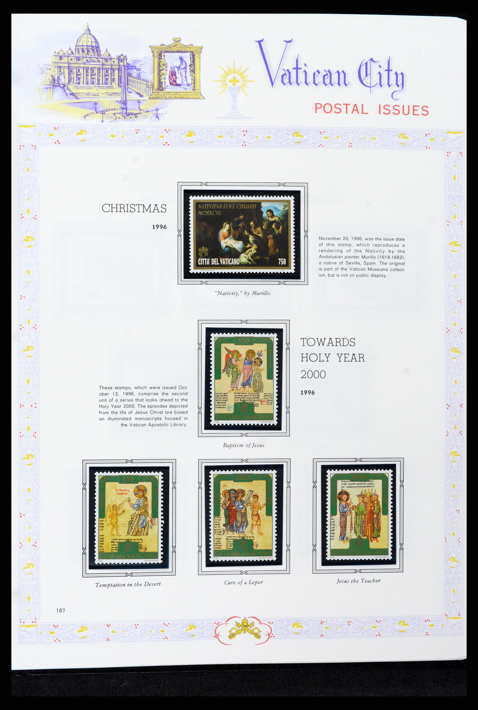 37748 191 - Postzegelverzameling 37748 Vaticaan complete collectie 1929-1999.