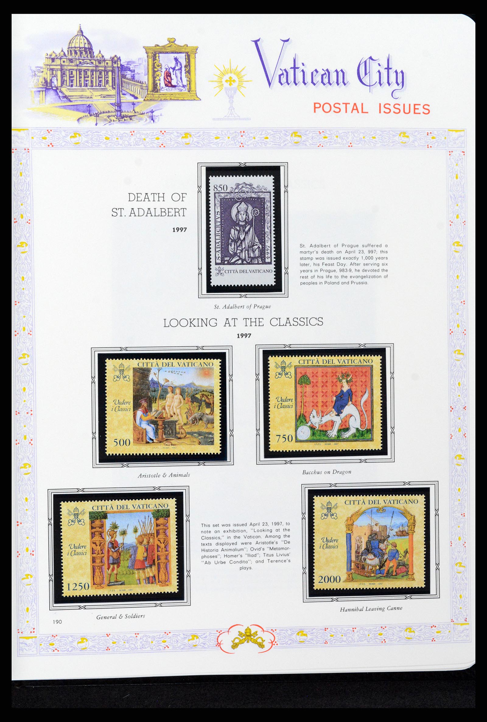 37748 195 - Postzegelverzameling 37748 Vaticaan complete collectie 1929-1999.