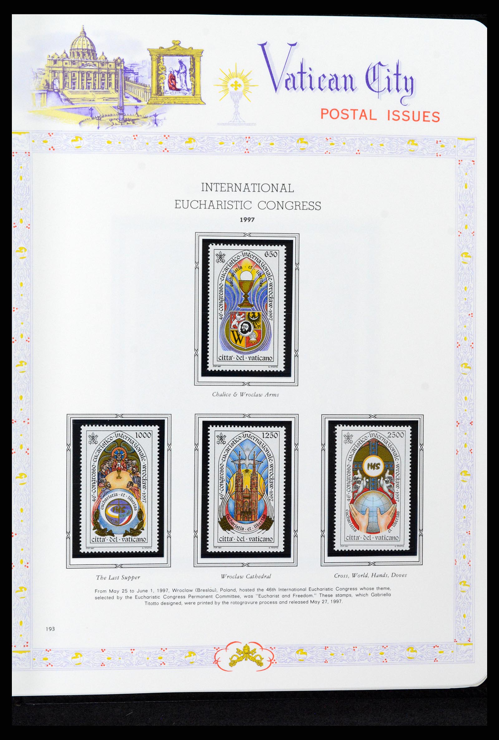 37748 198 - Postzegelverzameling 37748 Vaticaan complete collectie 1929-1999.