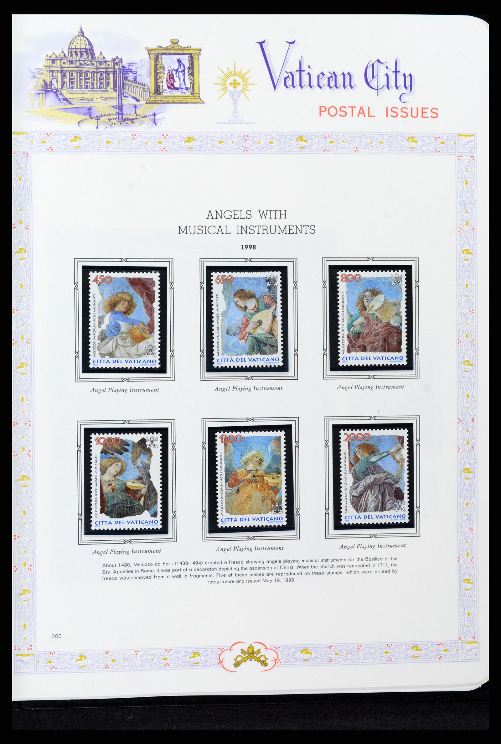37748 204 - Postzegelverzameling 37748 Vaticaan complete collectie 1929-1999.