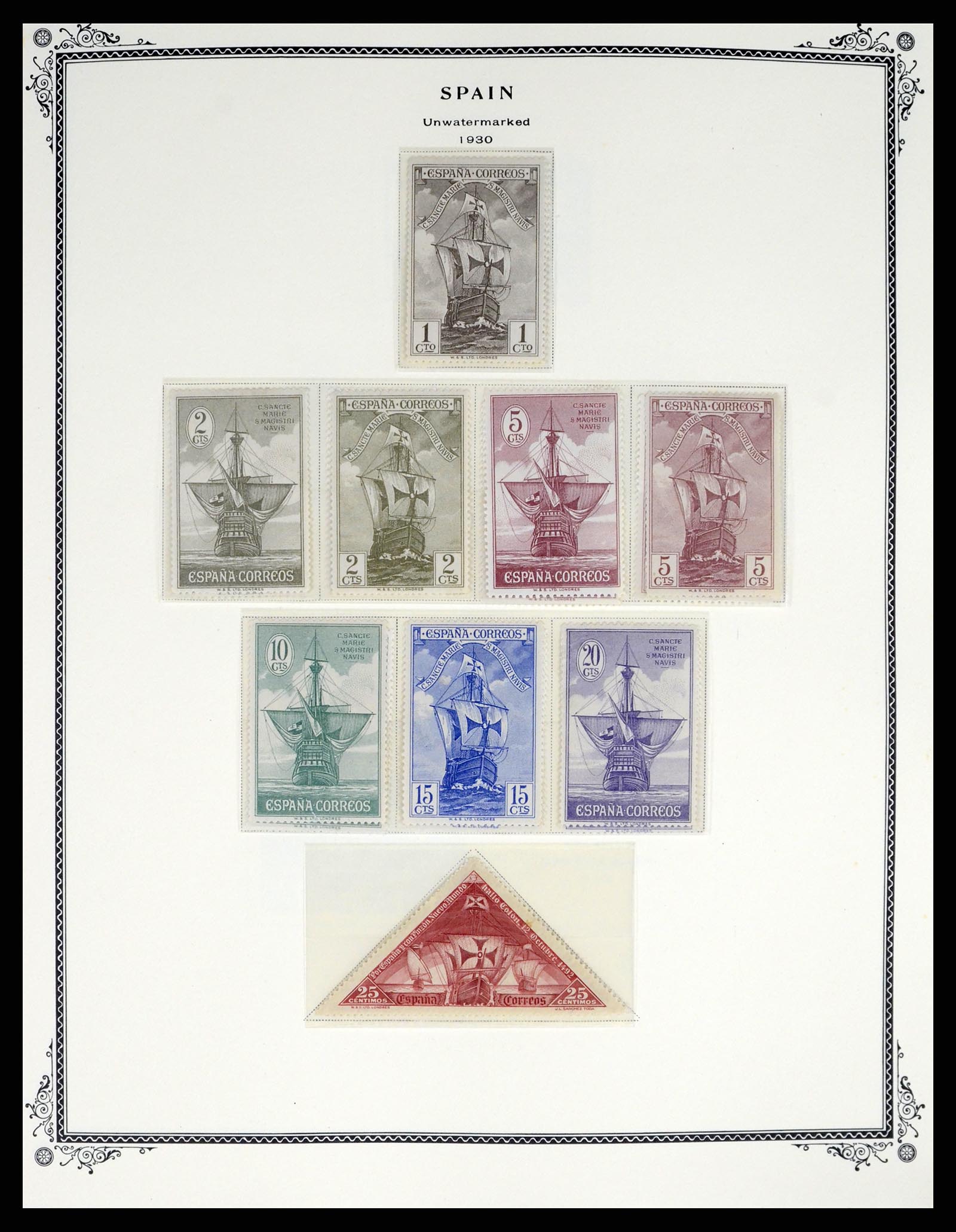 37749 011 - Postzegelverzameling 37749 Spanje en koloniën 1856-1997.