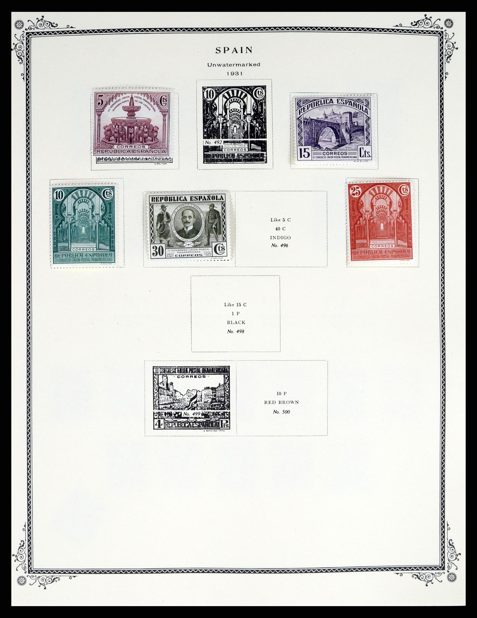 37749 015 - Postzegelverzameling 37749 Spanje en koloniën 1856-1997.