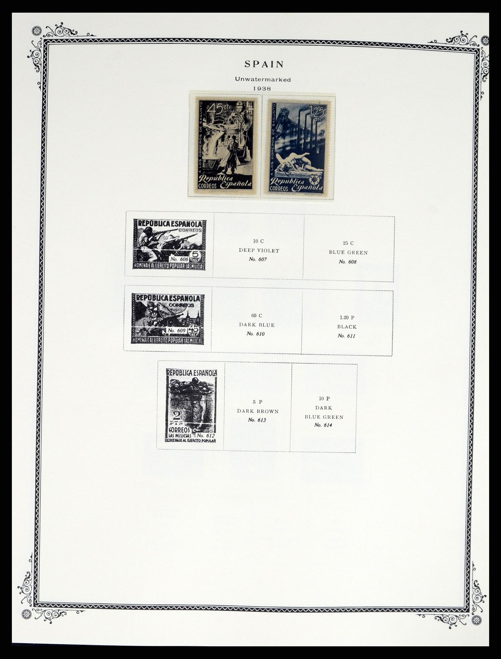 37749 022 - Postzegelverzameling 37749 Spanje en koloniën 1856-1997.