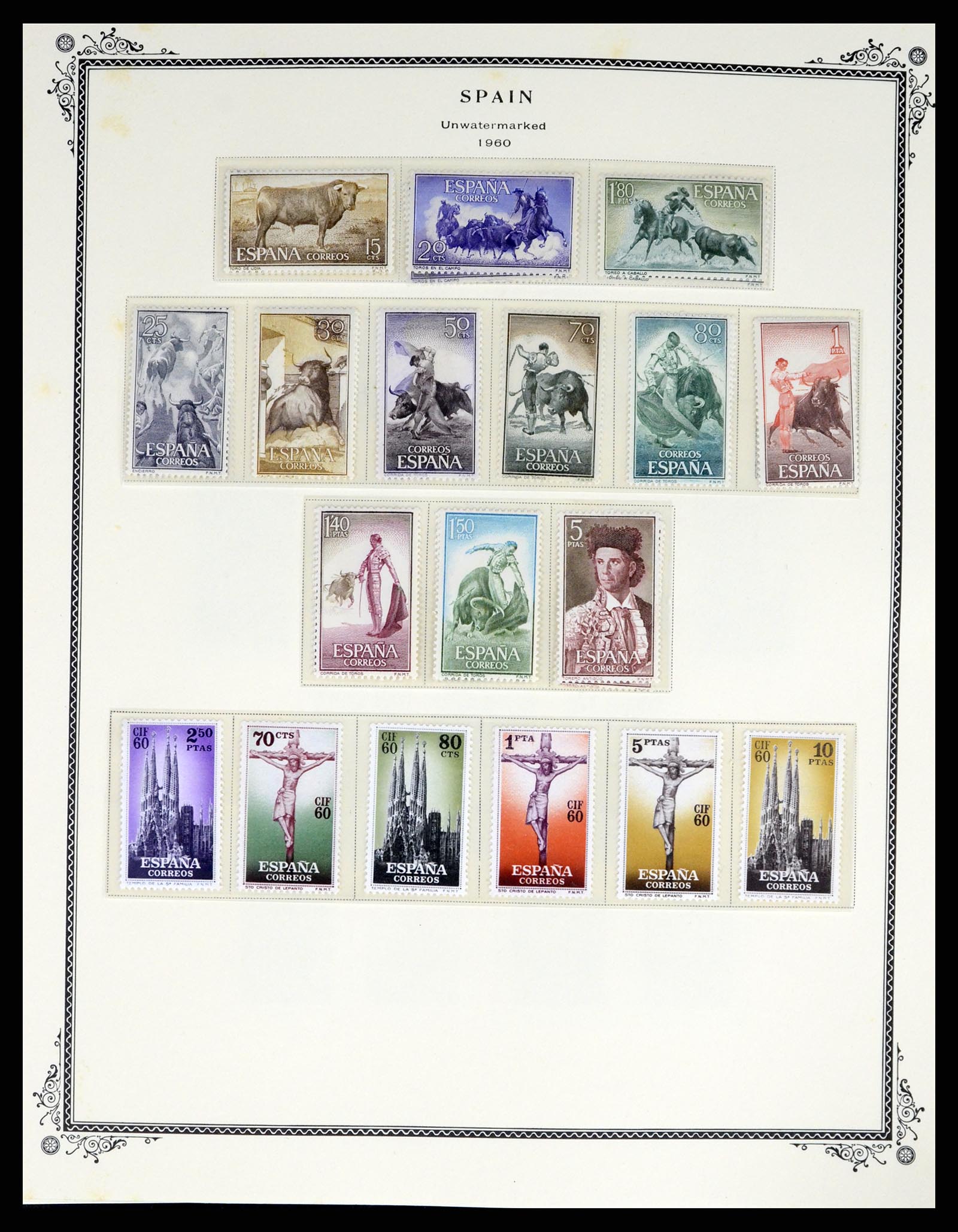 37749 042 - Postzegelverzameling 37749 Spanje en koloniën 1856-1997.