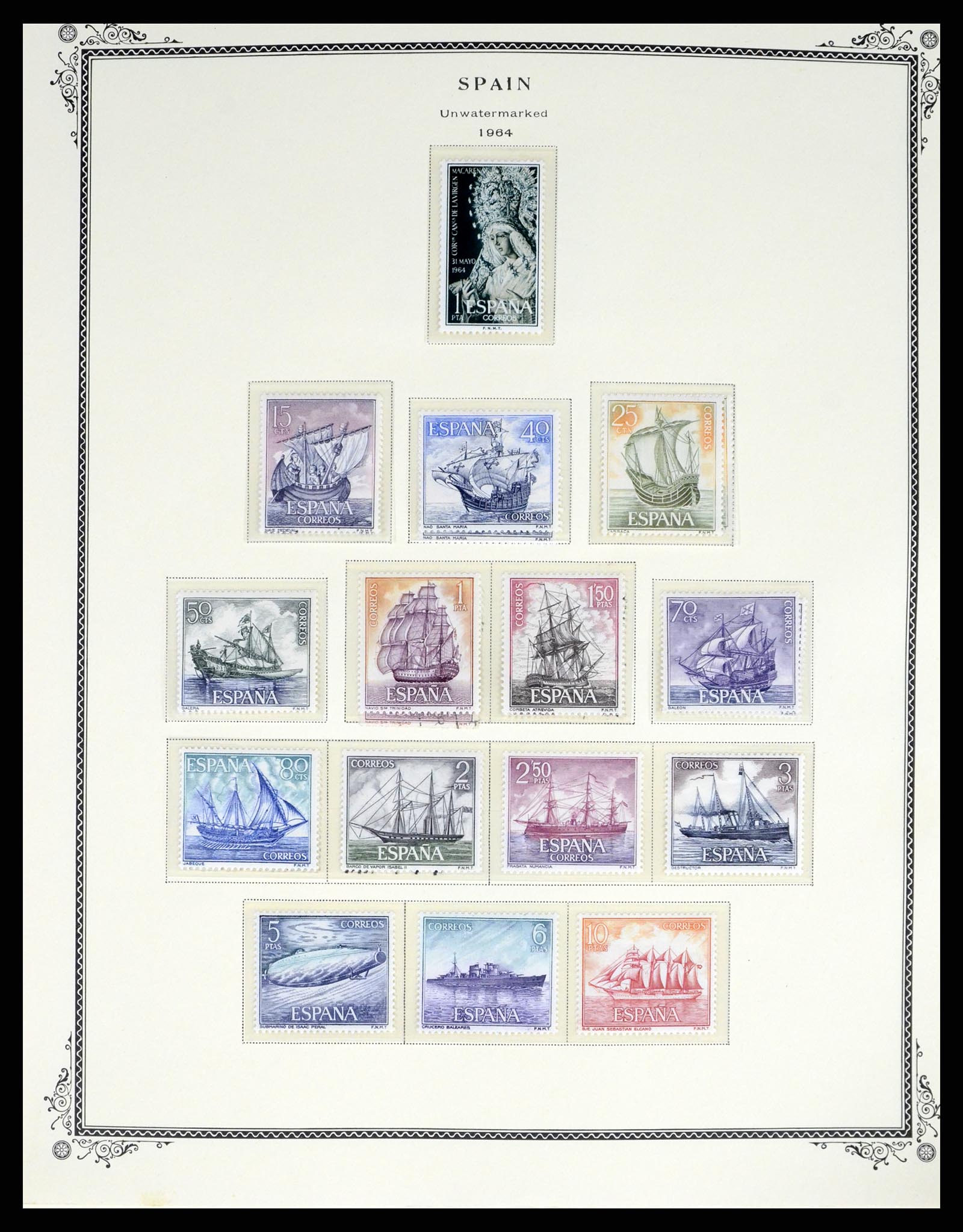 37749 064 - Stamp collection 37749 Spain and colonies 1856-1997.