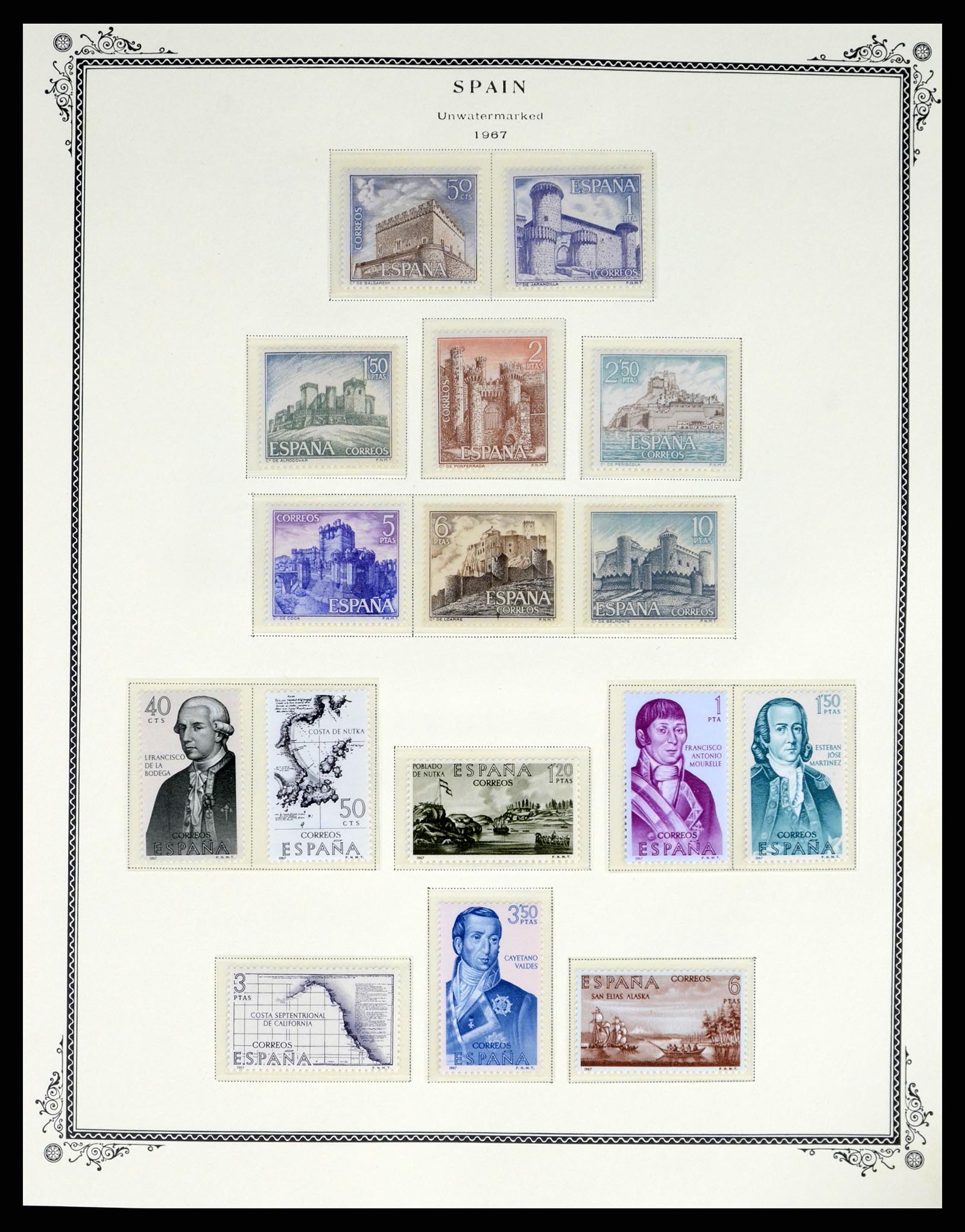 37749 081 - Stamp collection 37749 Spain and colonies 1856-1997.