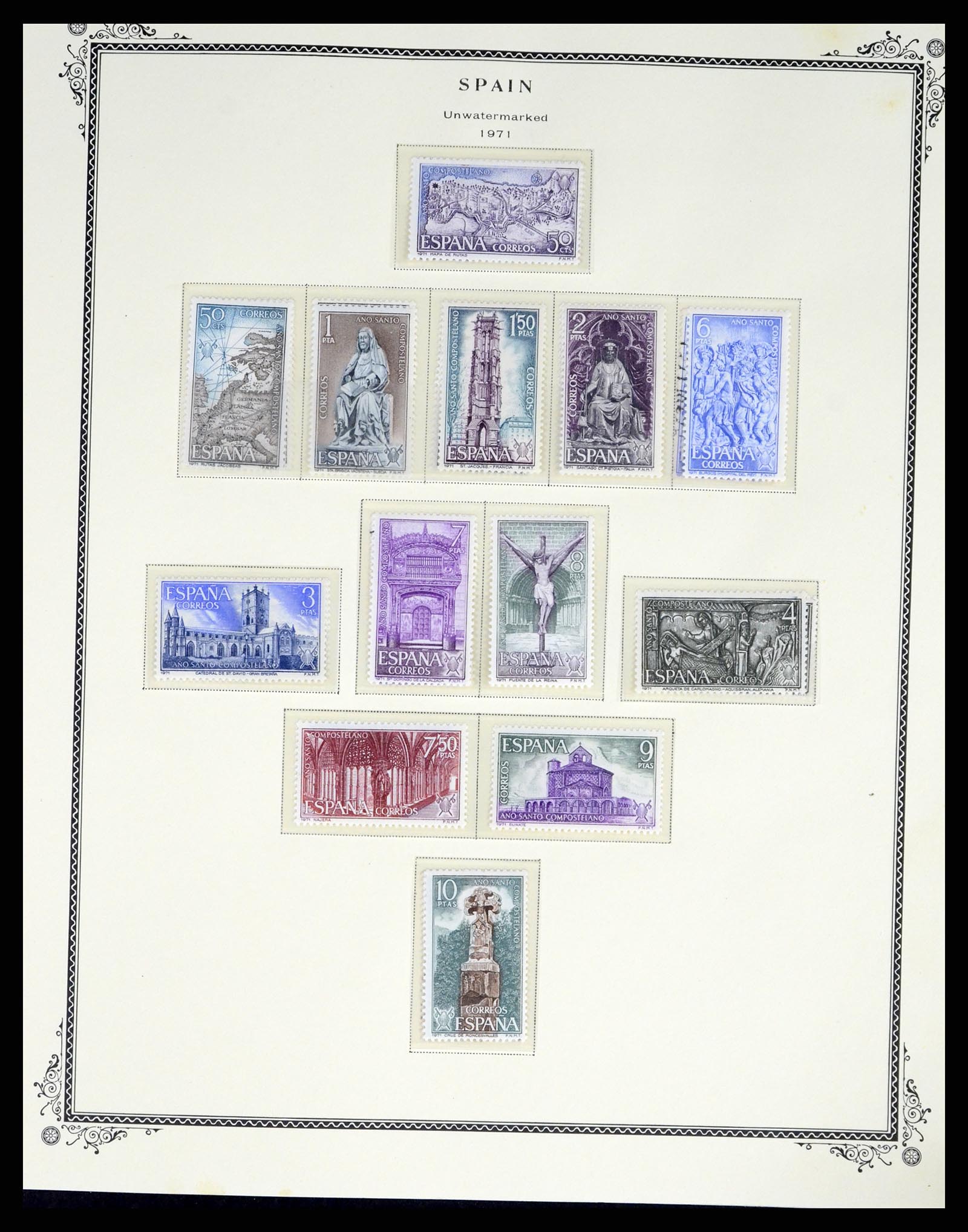 37749 092 - Stamp collection 37749 Spain and colonies 1856-1997.