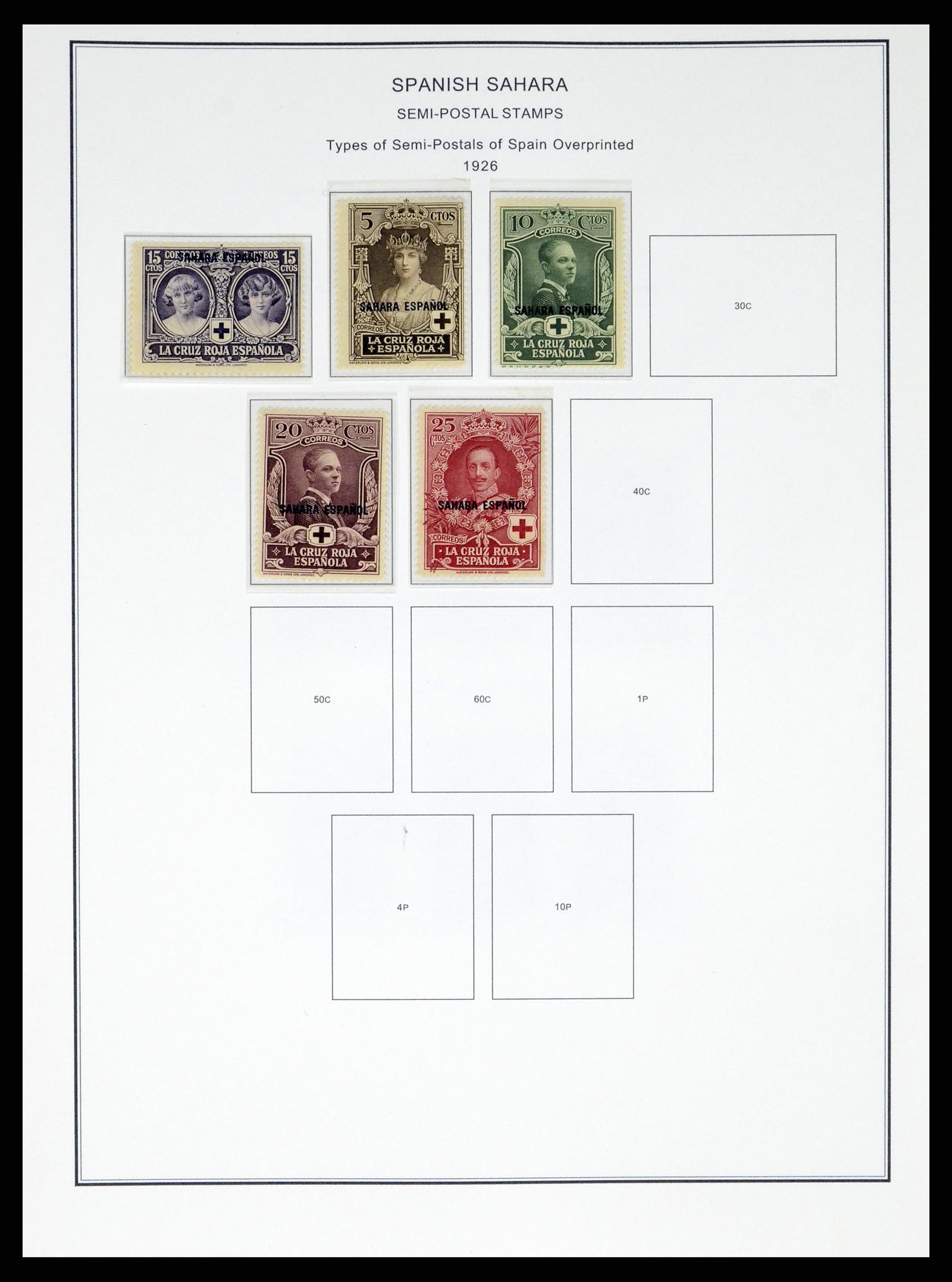 37749 461 - Postzegelverzameling 37749 Spanje en koloniën 1856-1997.