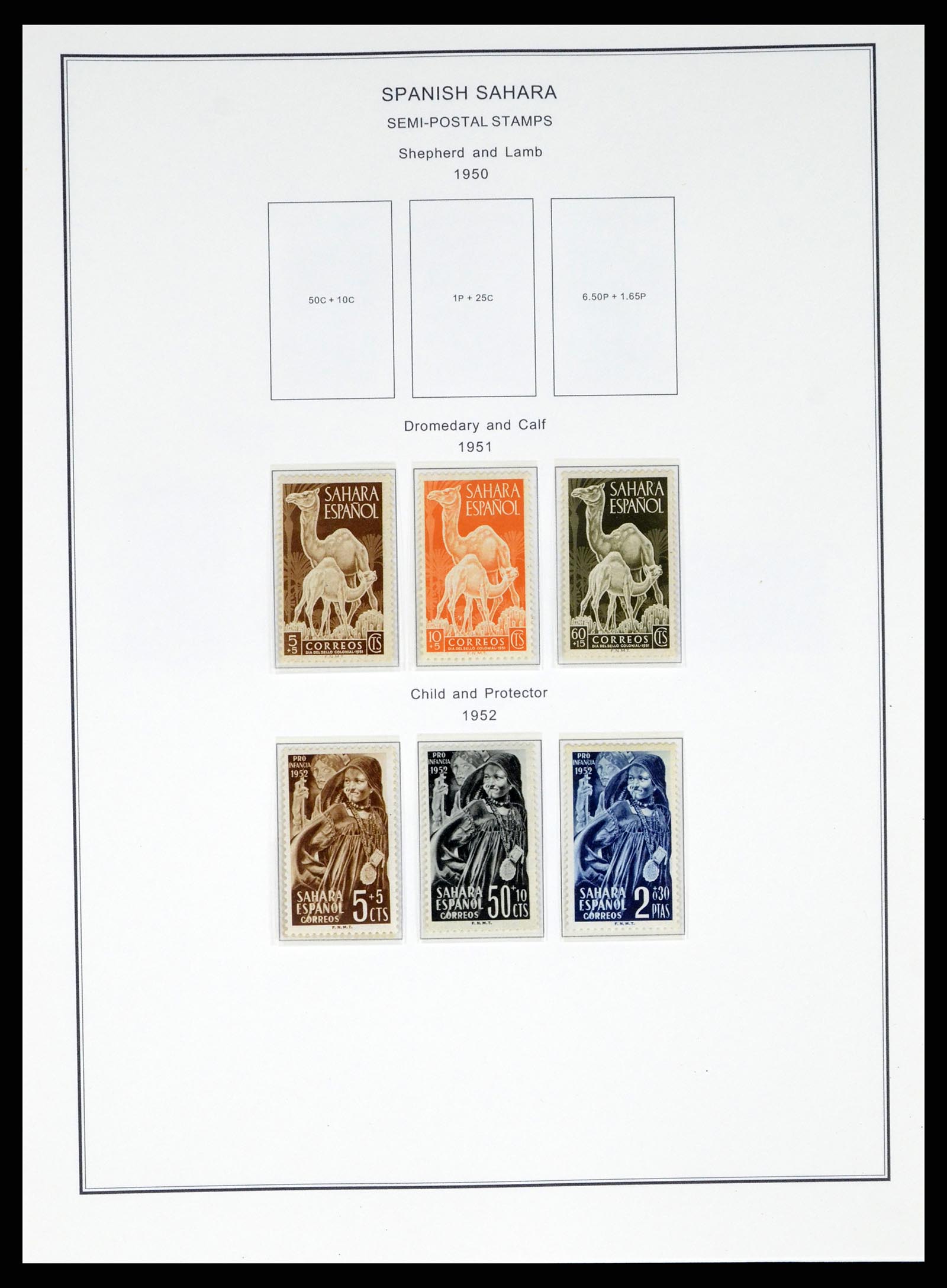 37749 462 - Postzegelverzameling 37749 Spanje en koloniën 1856-1997.