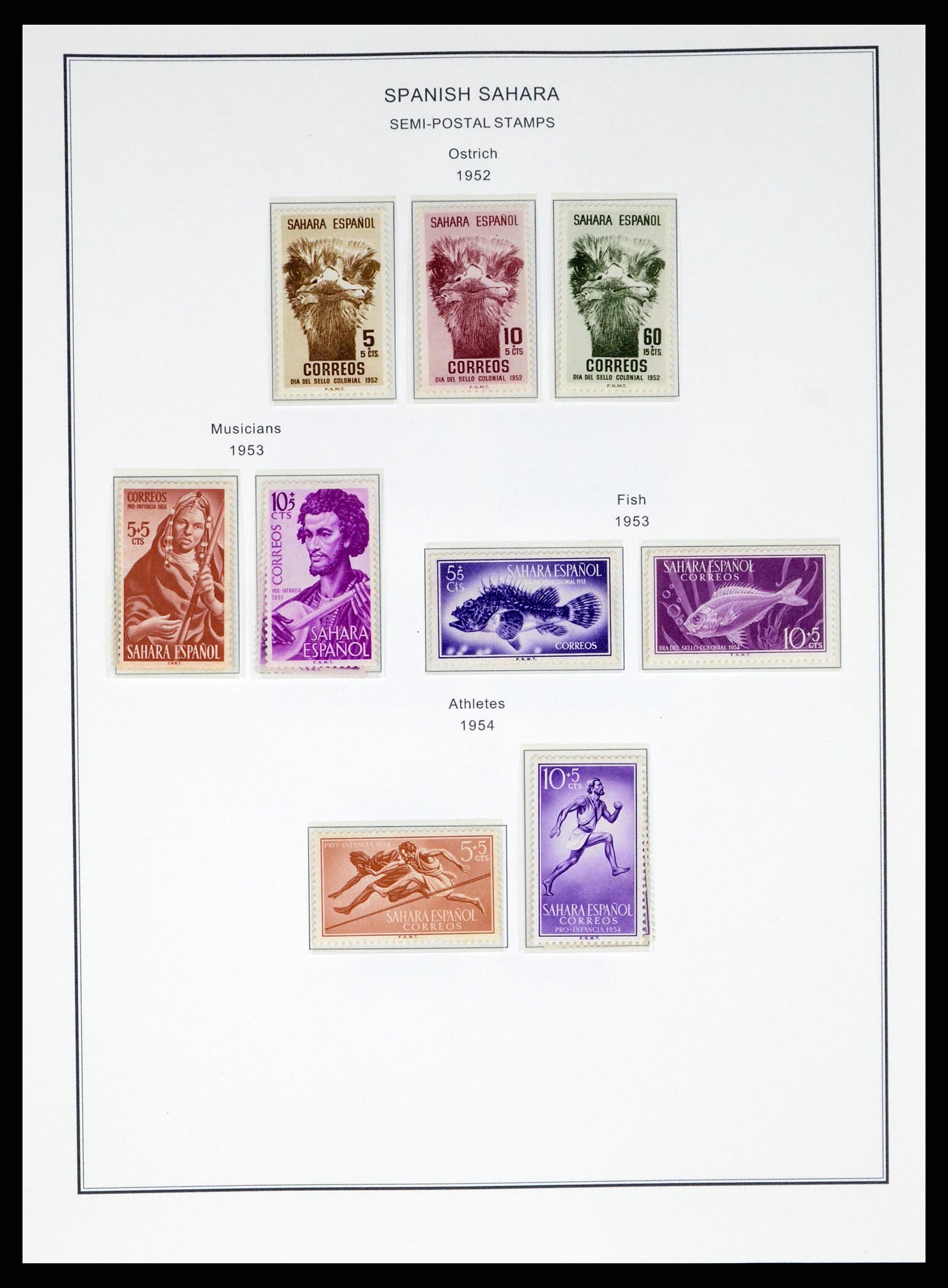 37749 463 - Postzegelverzameling 37749 Spanje en koloniën 1856-1997.