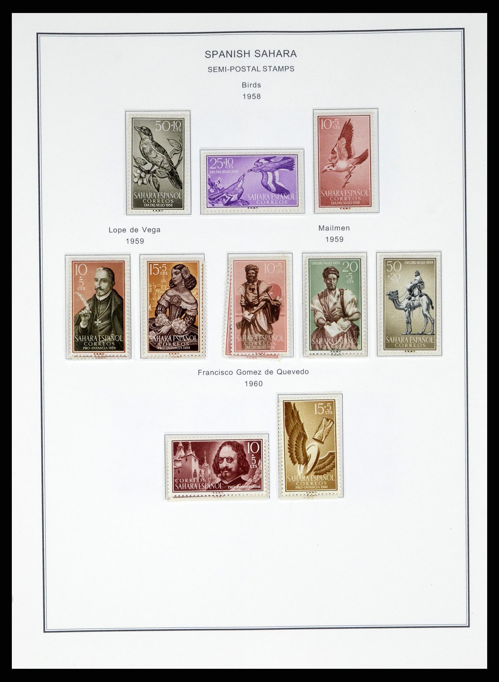 37749 466 - Postzegelverzameling 37749 Spanje en koloniën 1856-1997.