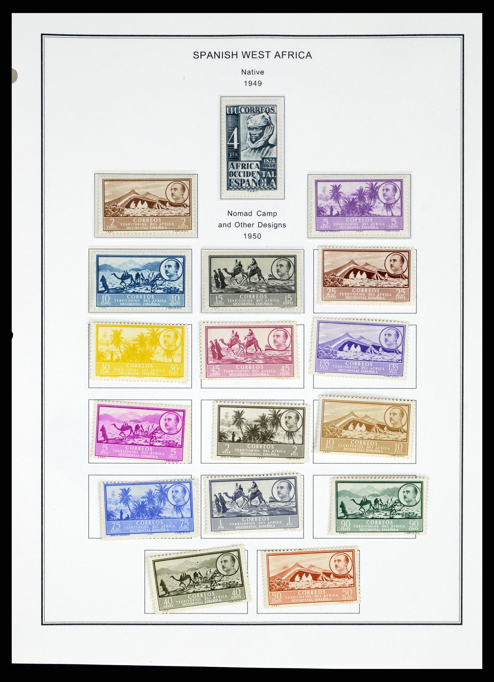 37749 470 - Postzegelverzameling 37749 Spanje en koloniën 1856-1997.