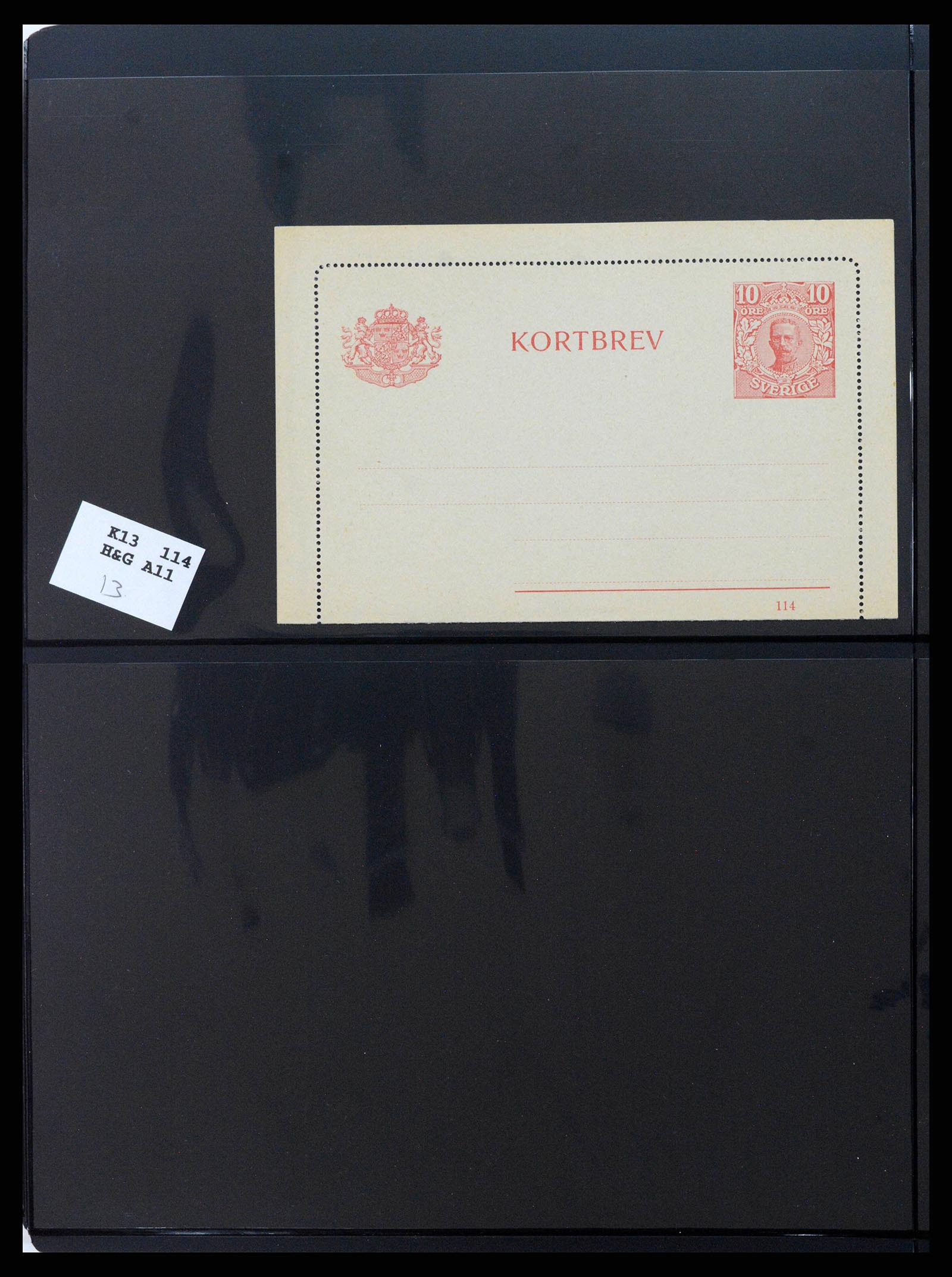 37751 0035 - Stamp collection 37751 Sweden postal stationery 1873-1976.