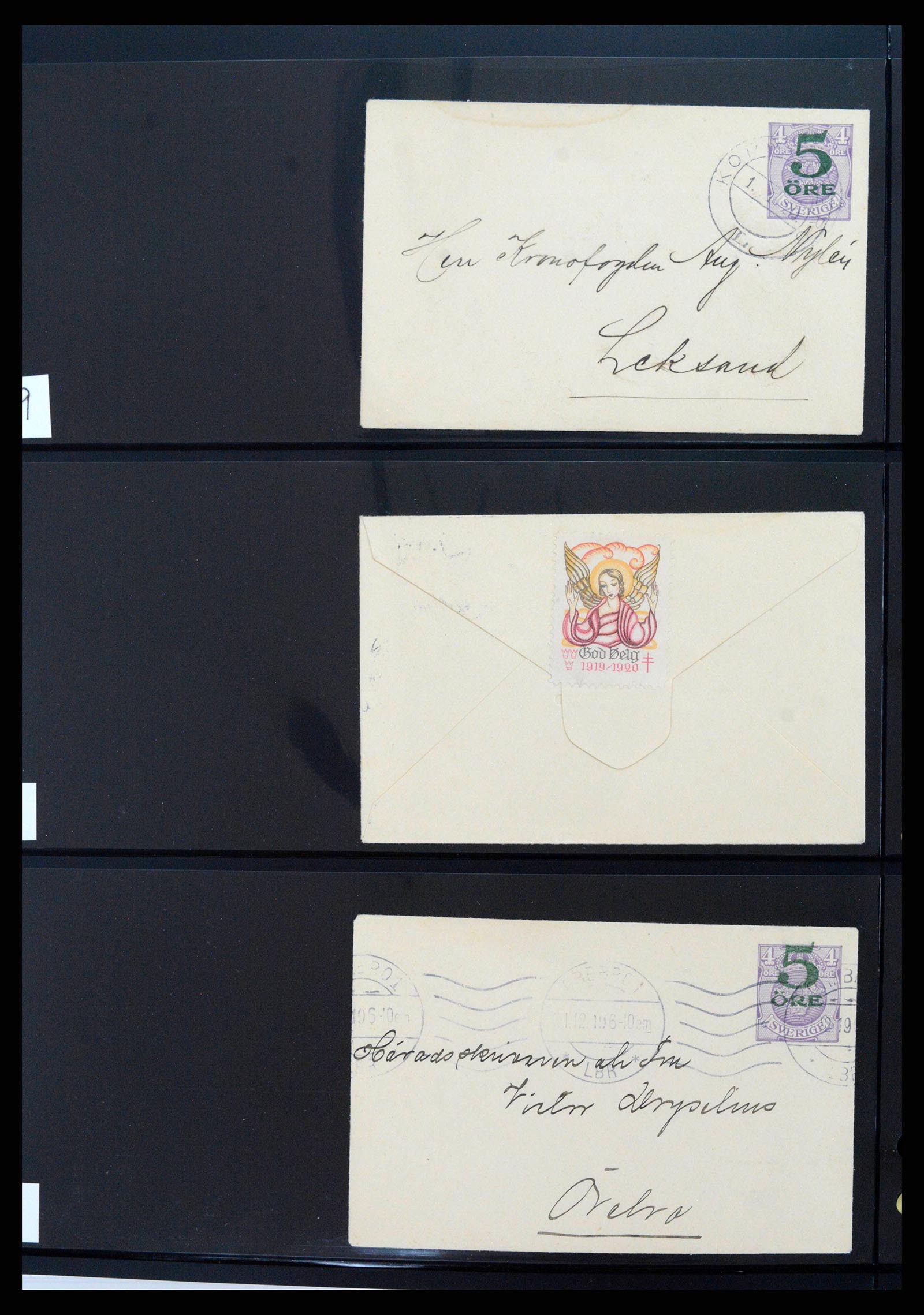 37751 0408 - Stamp collection 37751 Sweden postal stationery 1873-1976.