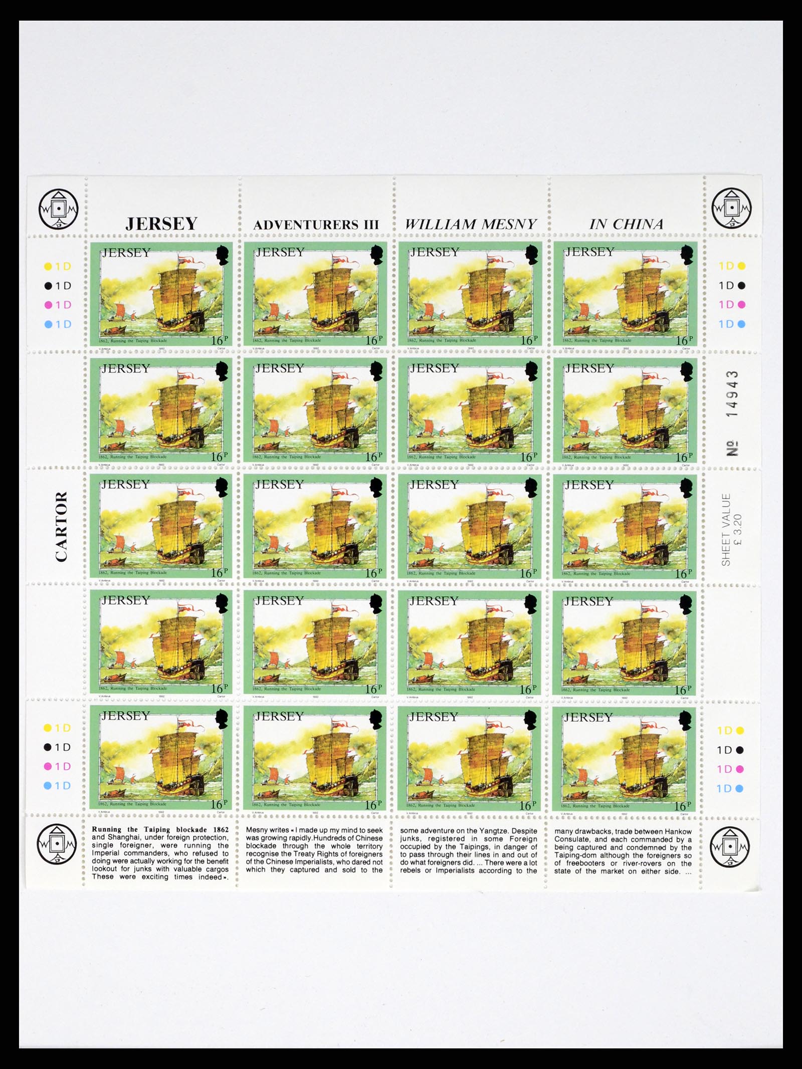 37754 001 - Stamp collection 37754 Channel Islands 1941-2004.