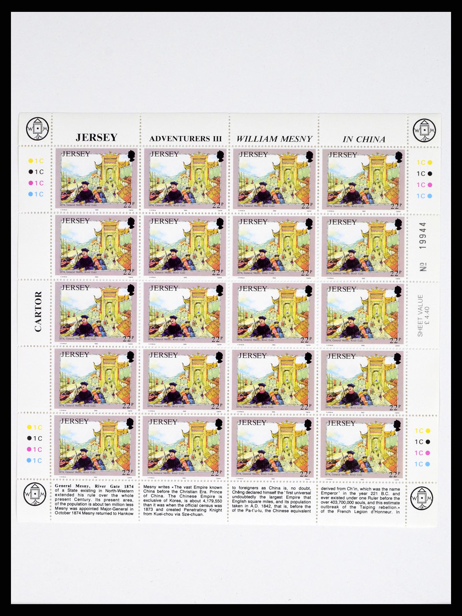 37754 002 - Stamp collection 37754 Channel Islands 1941-2004.