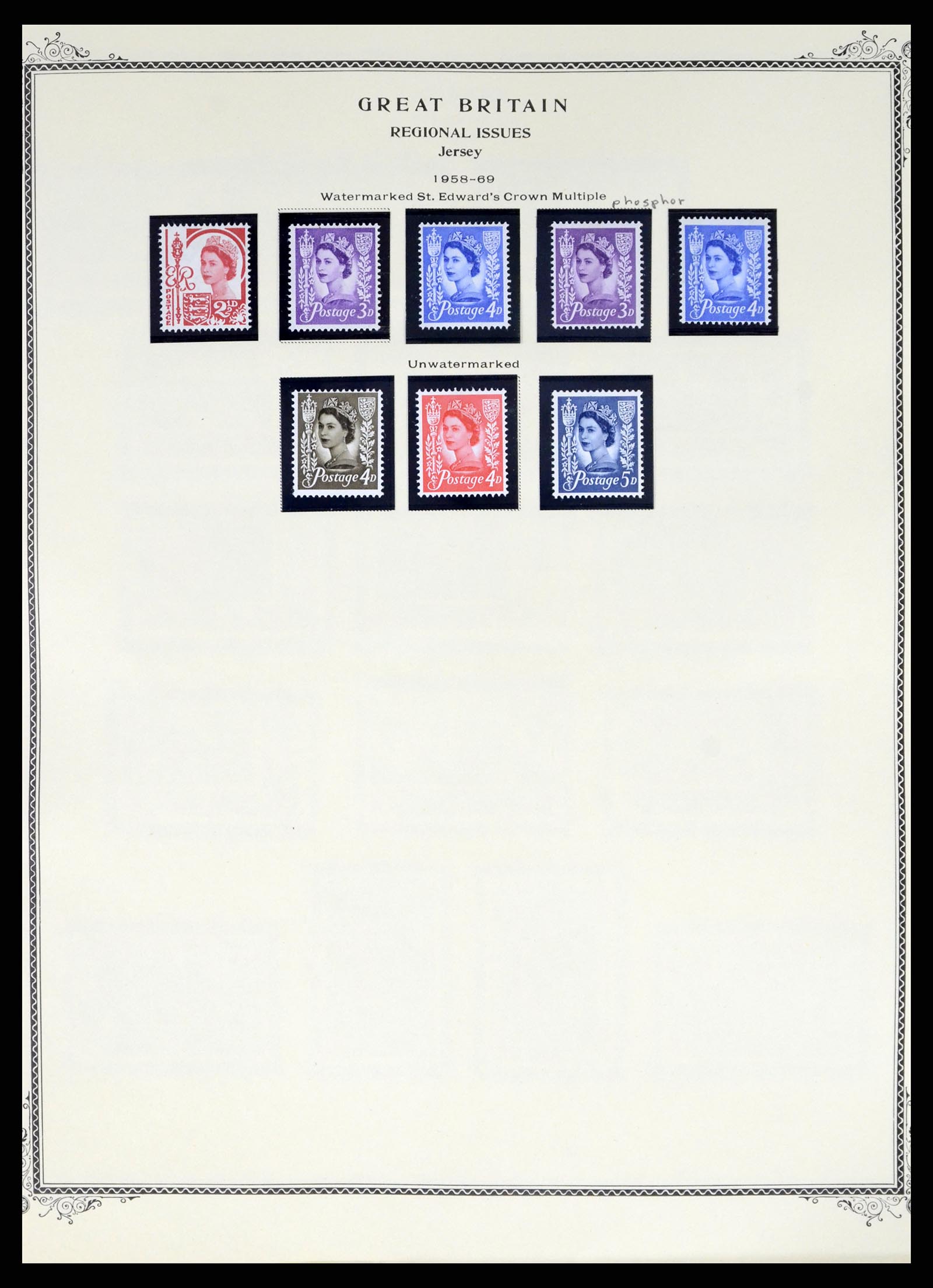 37754 015 - Stamp collection 37754 Channel Islands 1941-2004.